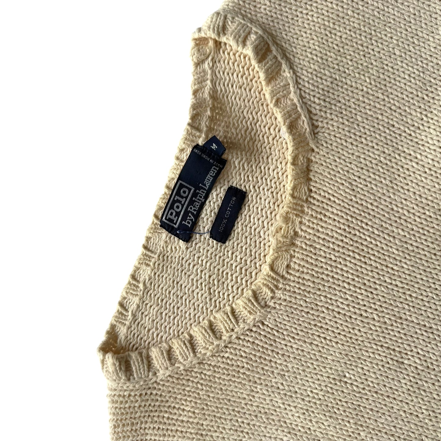【USED】Polo by Ralph Lauren Crewneck Cotton Sweater