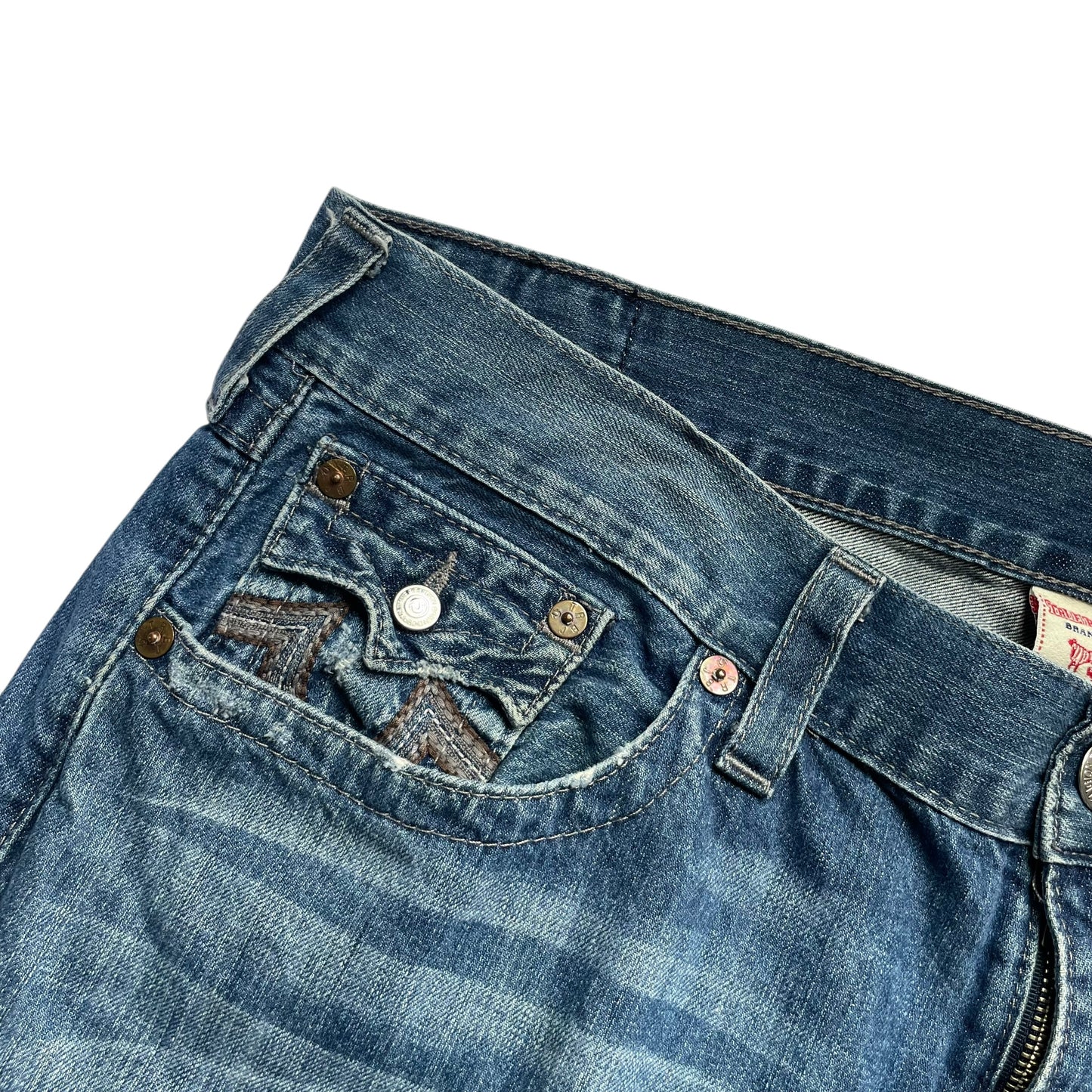 True Religion Straight Fit Jeans Made in USA