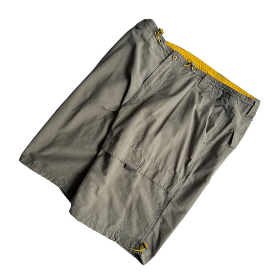 【USED】Clench Jeans Nylon Baggy Shorts クレンチジーンズ ナイロンショーツ バギーフィット XXL