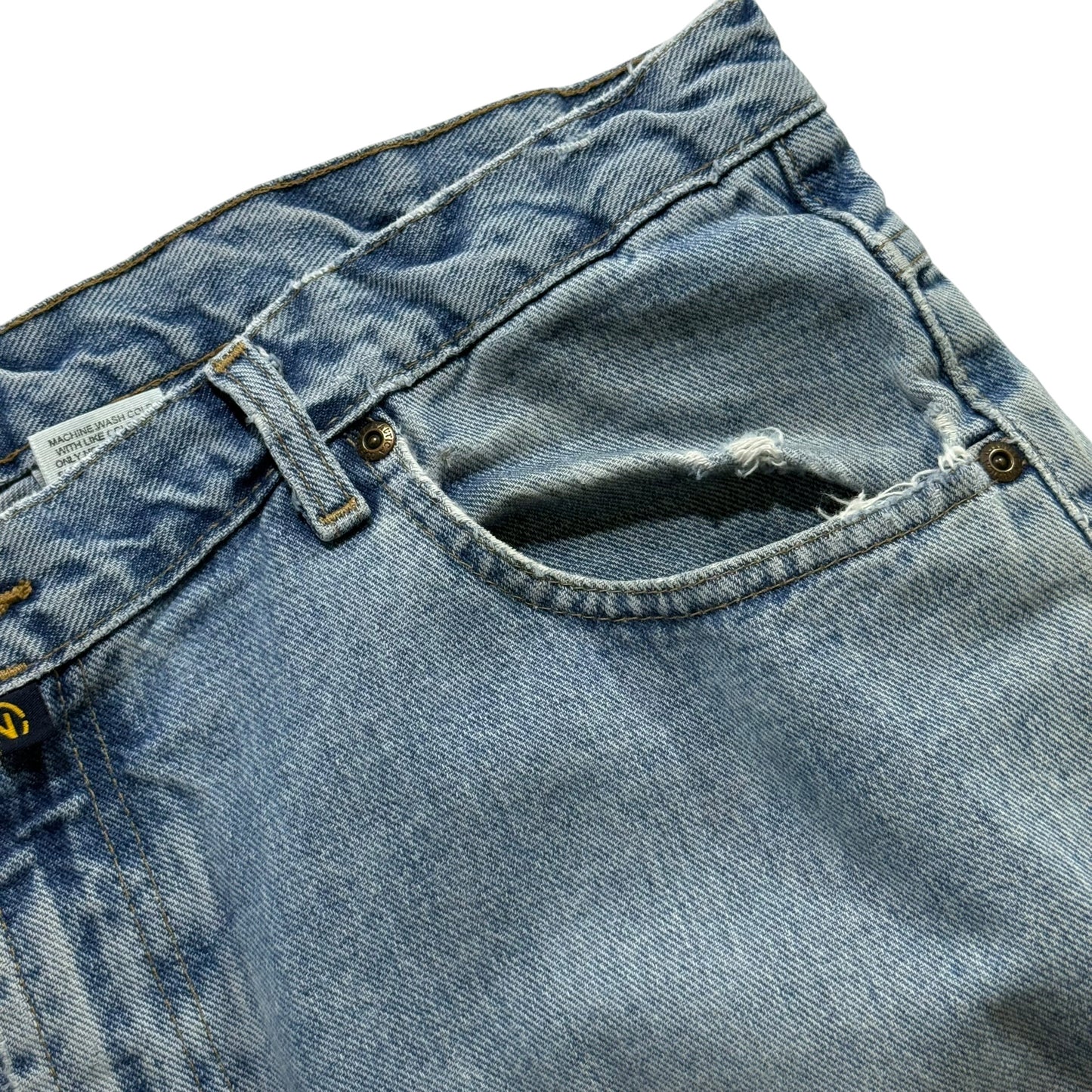 【USED】Nautica Jeans Washed Baggy Denim