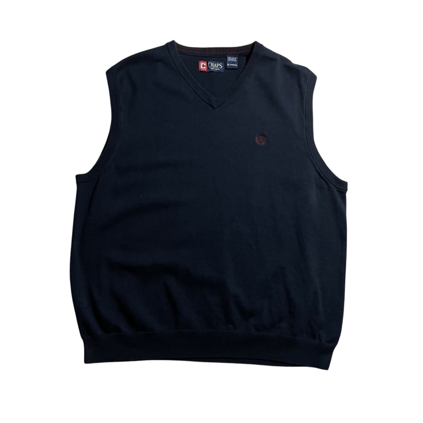 【USED】Chaps V-Neck  Knit Vest