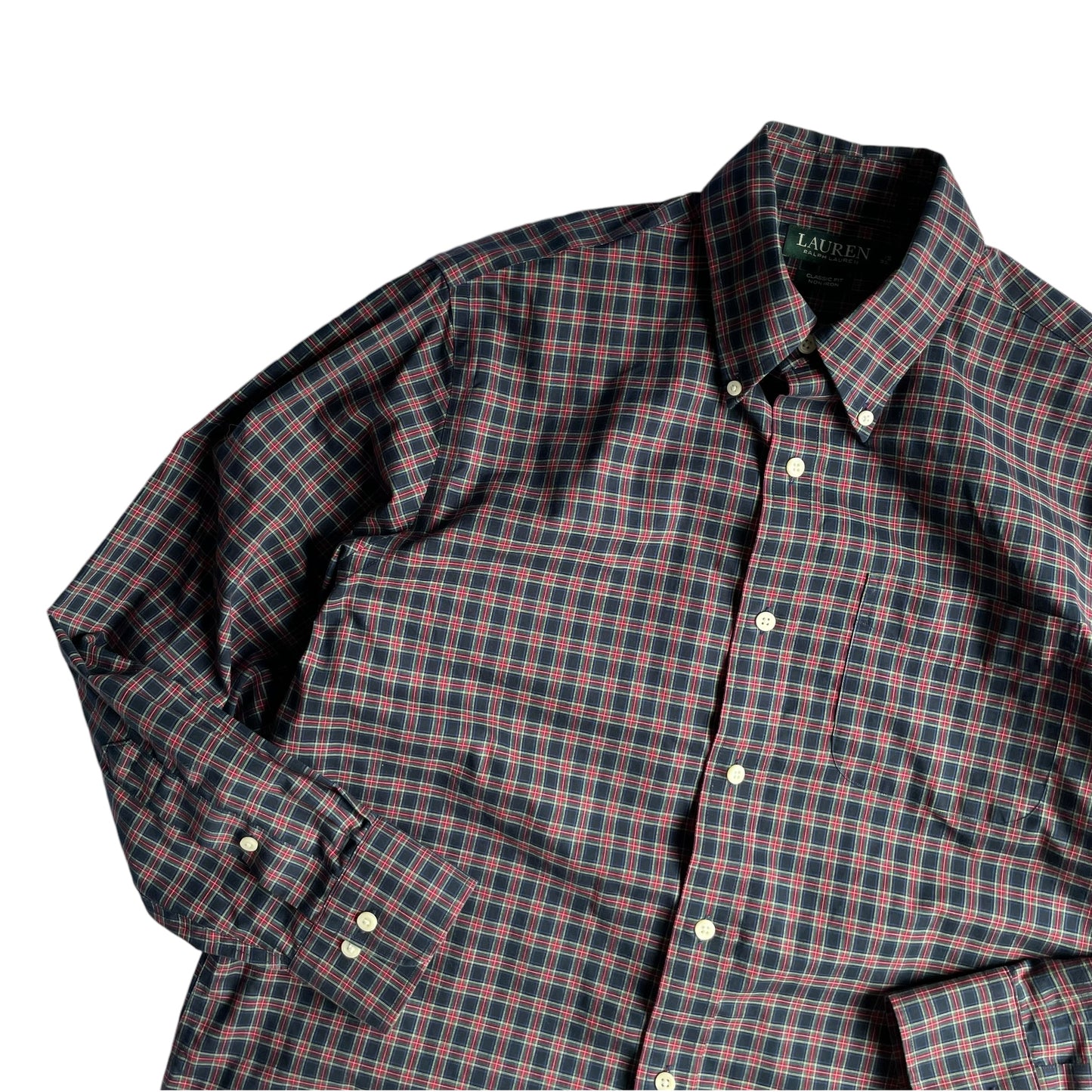 Lauren by Ralph Lauren L/SL BD Check Shirt