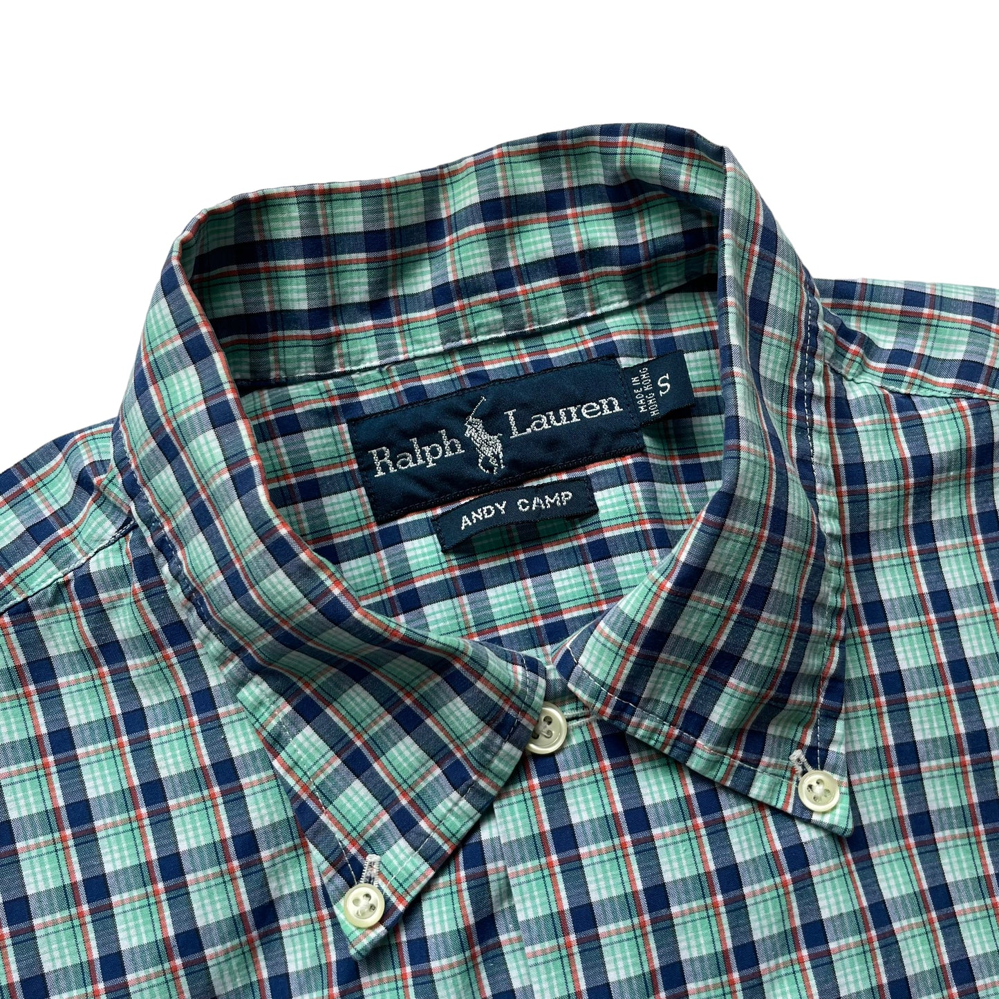 Polo by Ralph Lauren S/SL C heck BD Shirt "Andy Camp