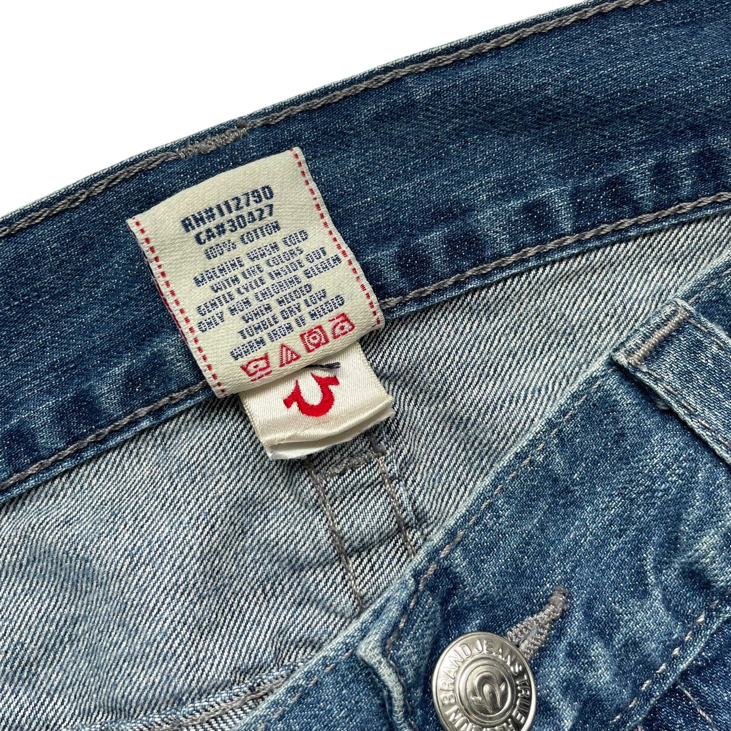 True Religion Straight Fit Jeans Made in USA