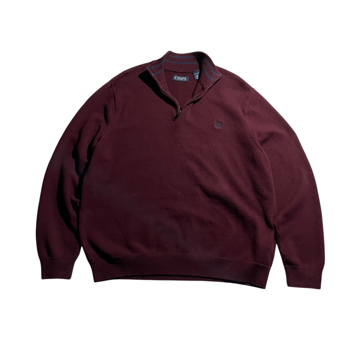【USED】Chaps Half Zip Sweater