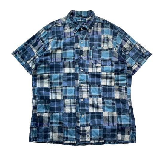 Ralph Lauren Patchwork BD Check Shirt "BOB CAMP"