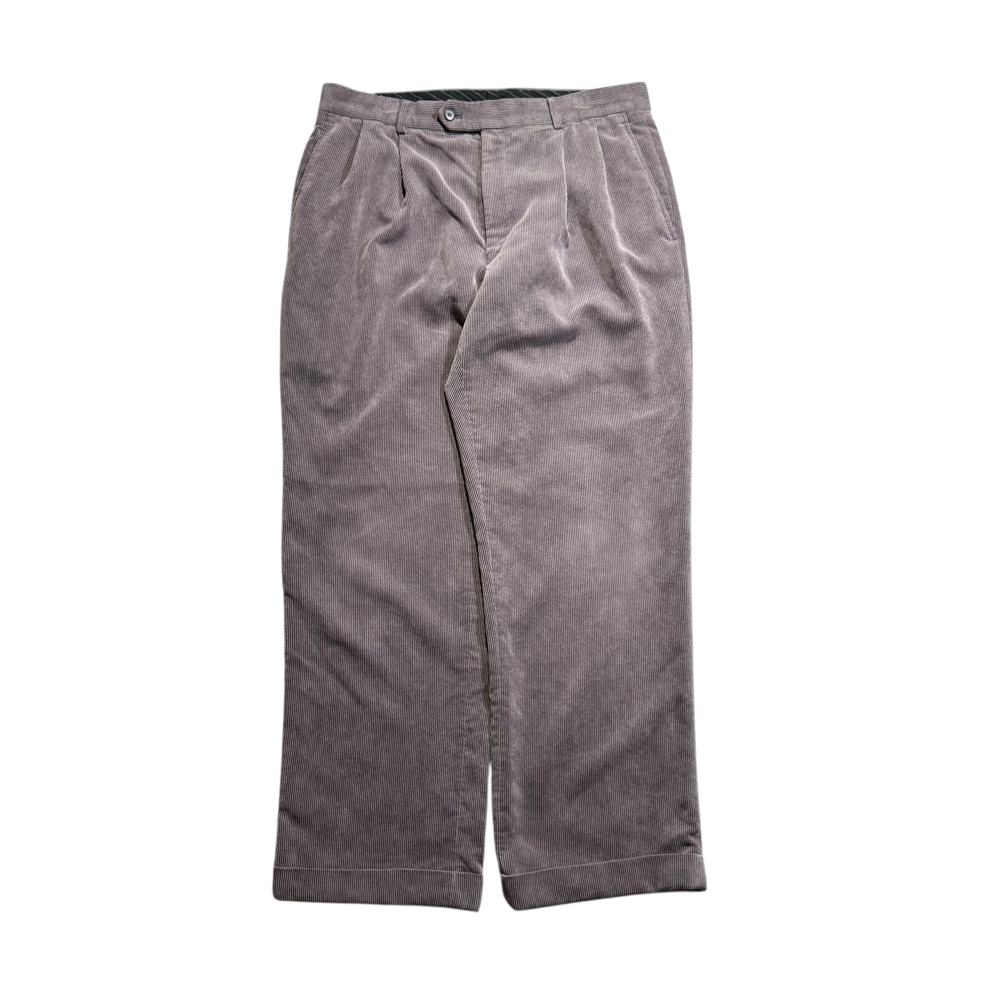 【USED】Stafford 2 Tuck Corduroy Pants