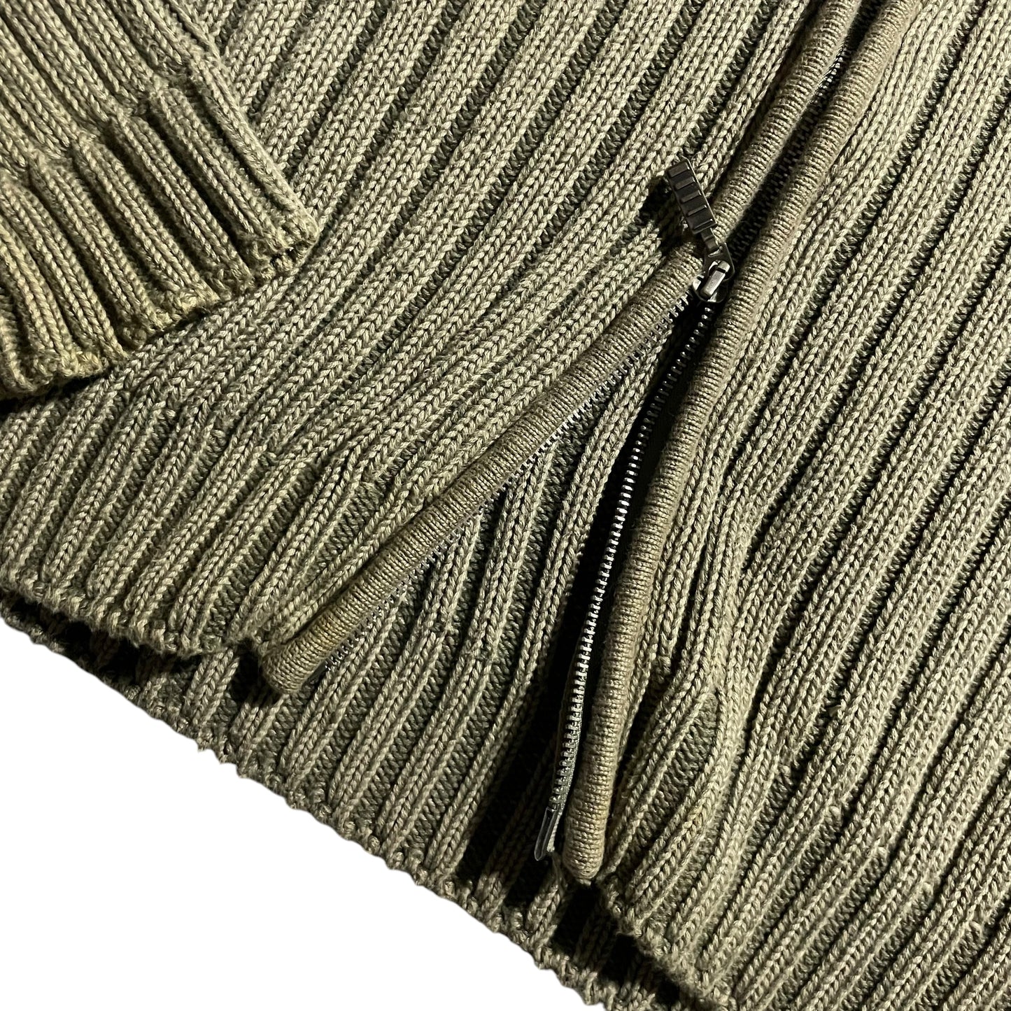 【USED】Columbia Full Zip Cotton Sweater