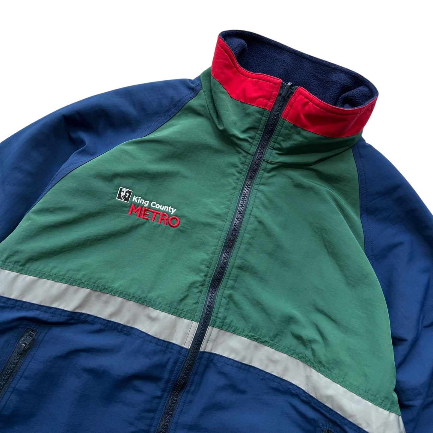 【USED】Sports Master King County Metro Uniform Jacket Made in USA