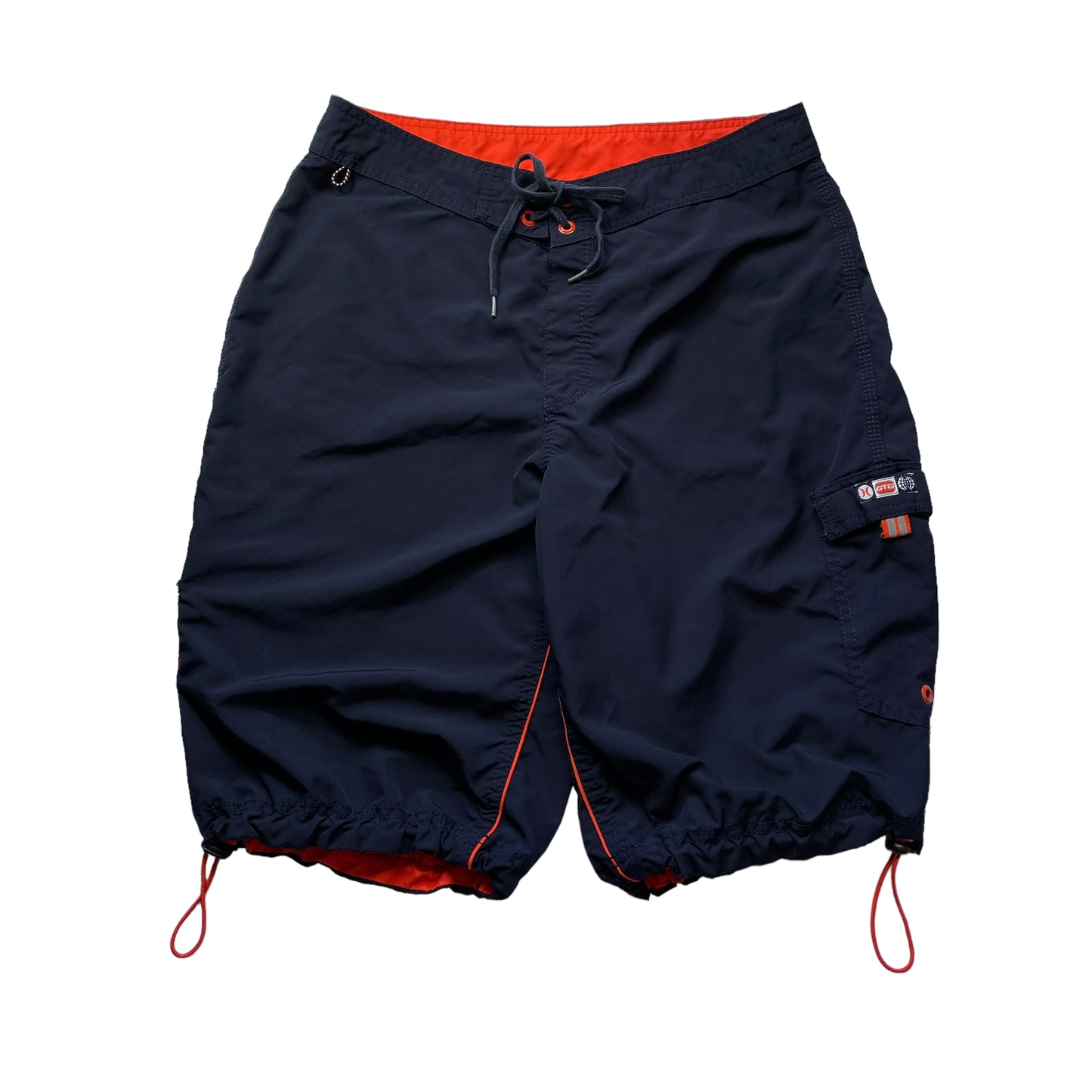 Hurley Drawstring Nylon Cargo Swim Trunk