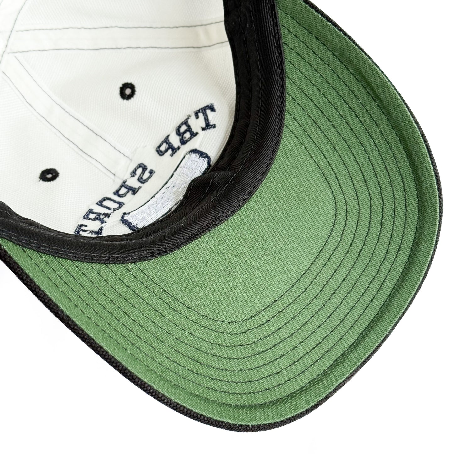 The Blueprint™︎ Leather Strap Canvas Baseball Cap