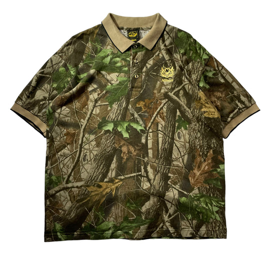 Nikon Realtree Camo Polo Shirt
