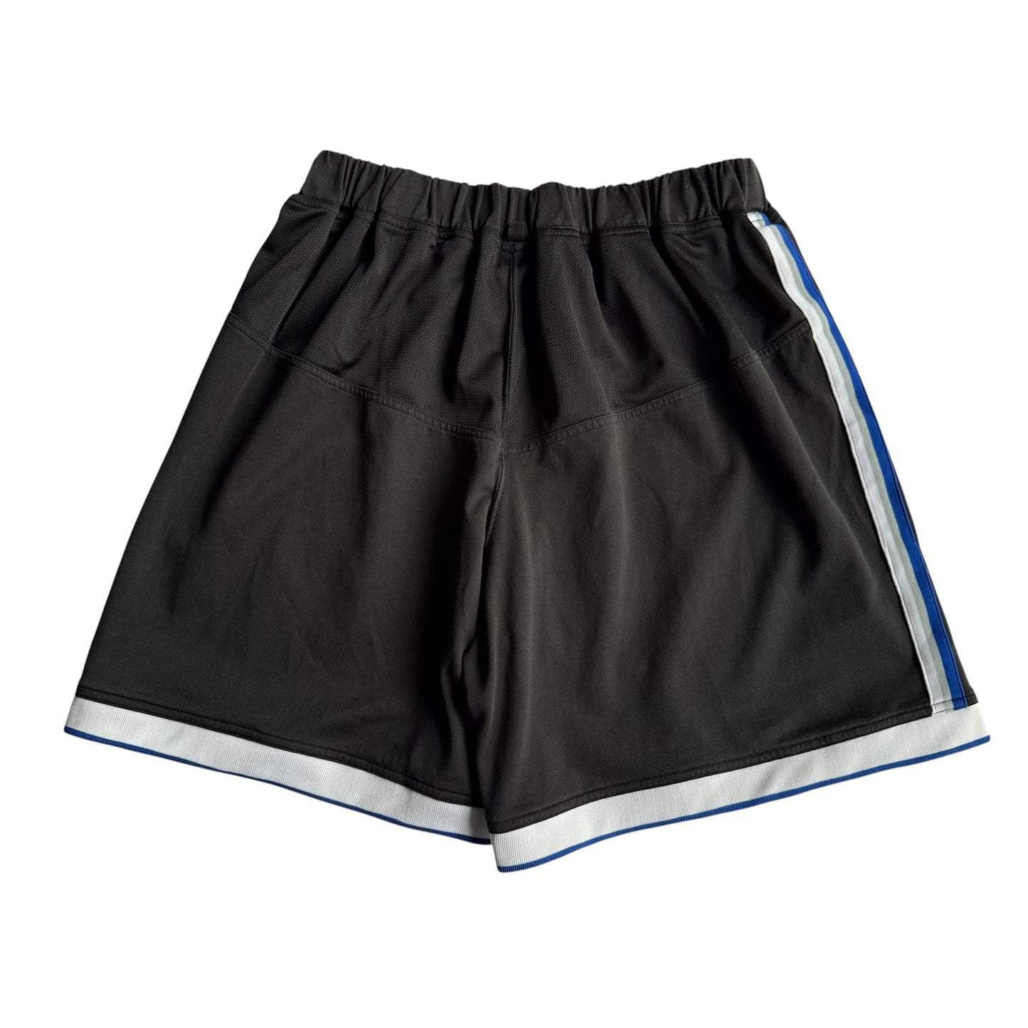 【USED】90s NIKE PENNY 1CENT LOGO BASKET BALL SHORTS ANFERNEE HARDAWAY NBA バスパン ナイキ ペニー XXLサイズ 黒青