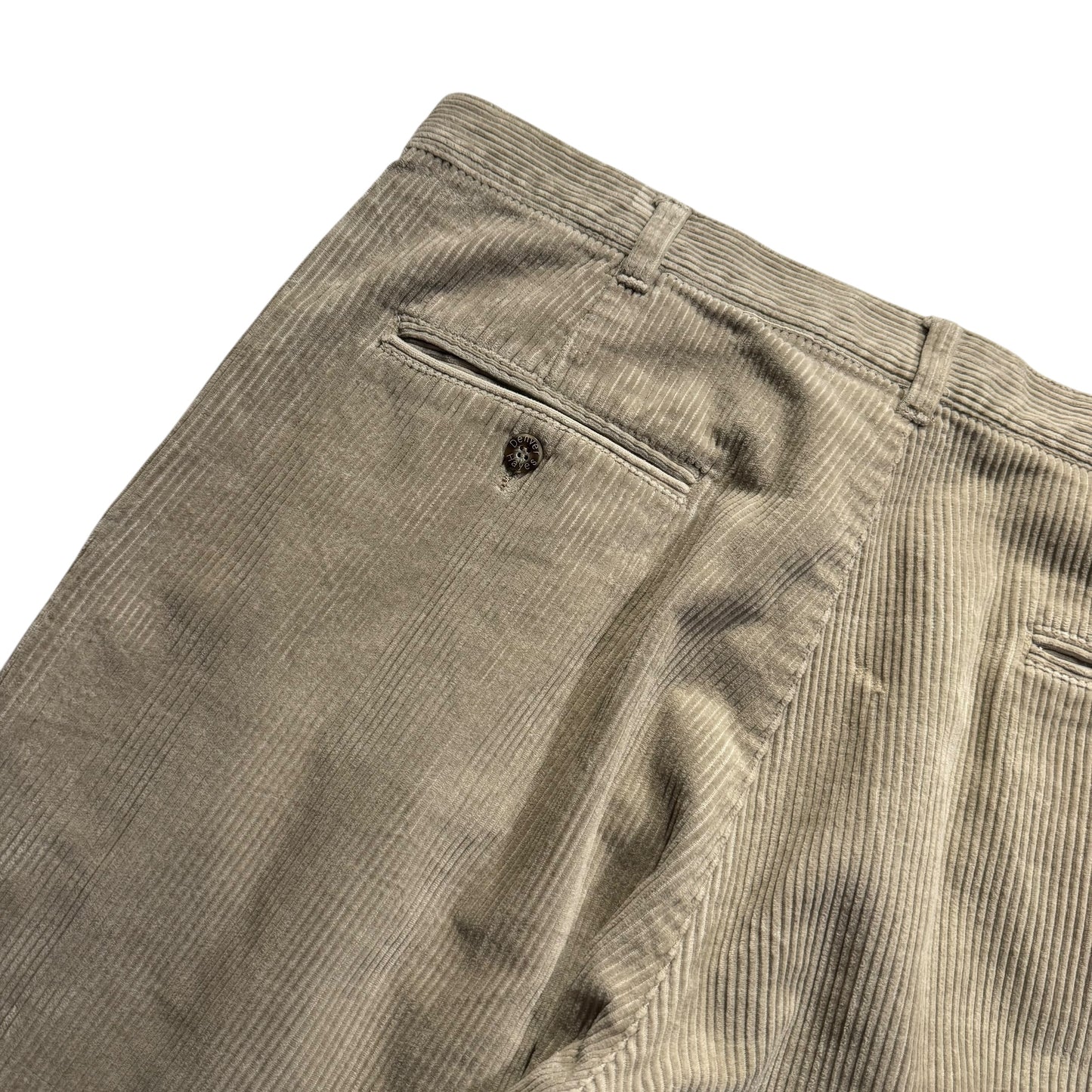 【USED】Denver Hayes 2 Tuck Corduroy Pants