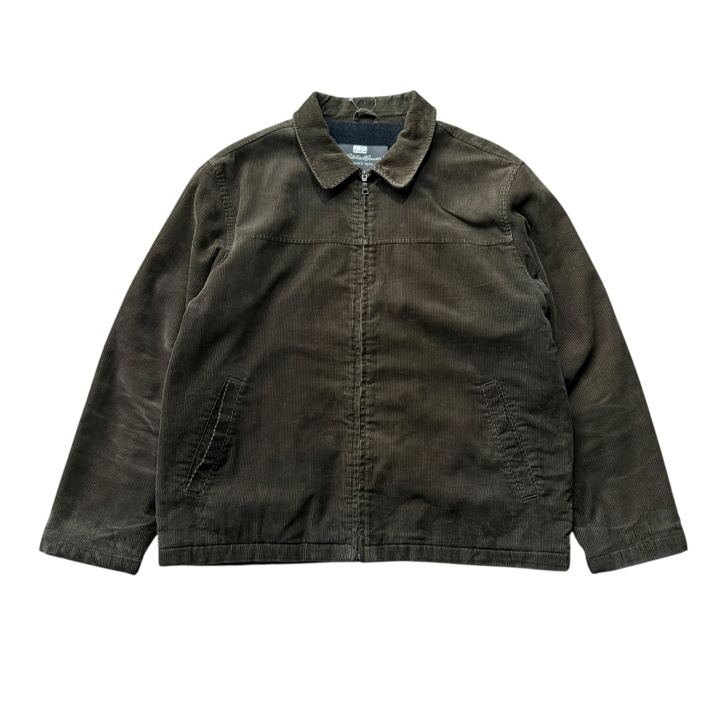 【USED】Eddie Bauer Full Zip Corduroy Jacket