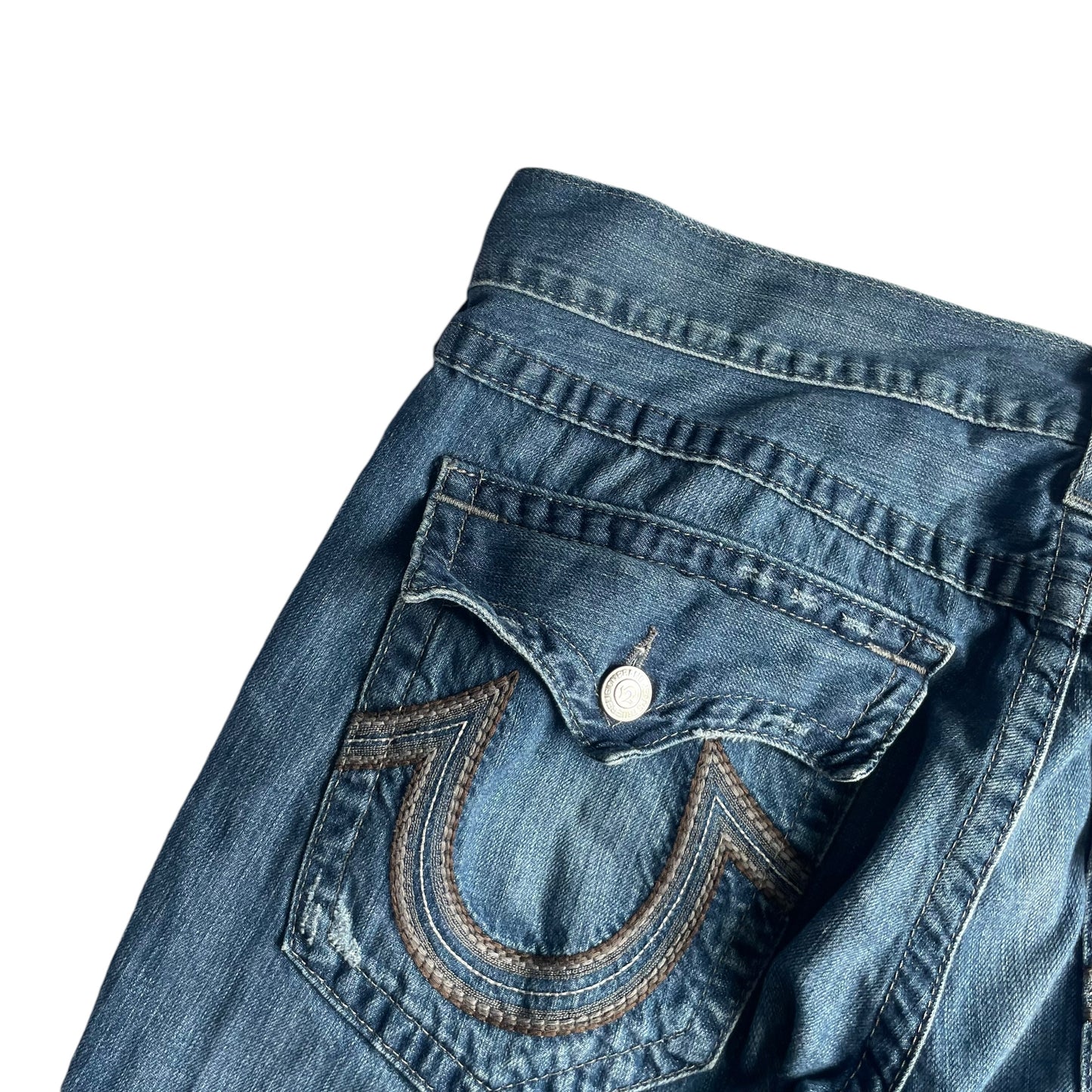 True Religion Straight Fit Jeans Made in USA
