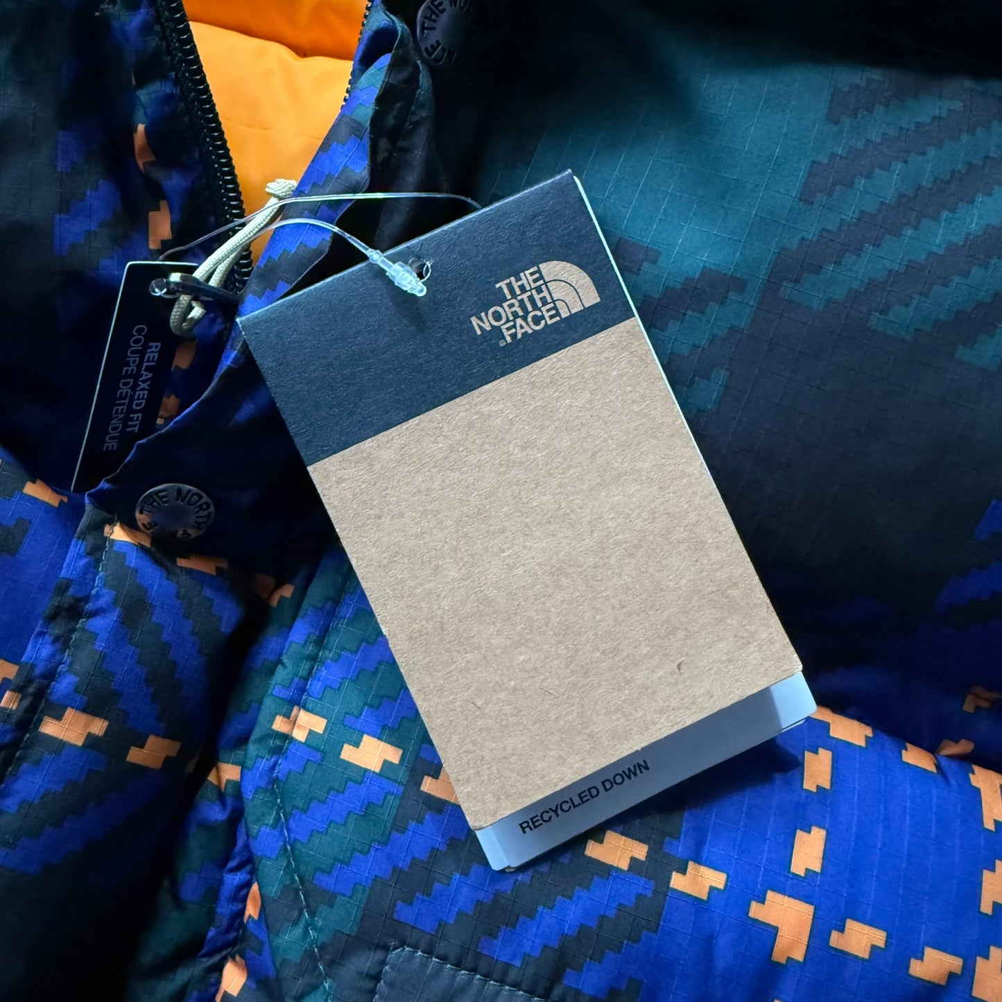 【Dead Stock】The North Face Printed 71 Sierra Down Jacket