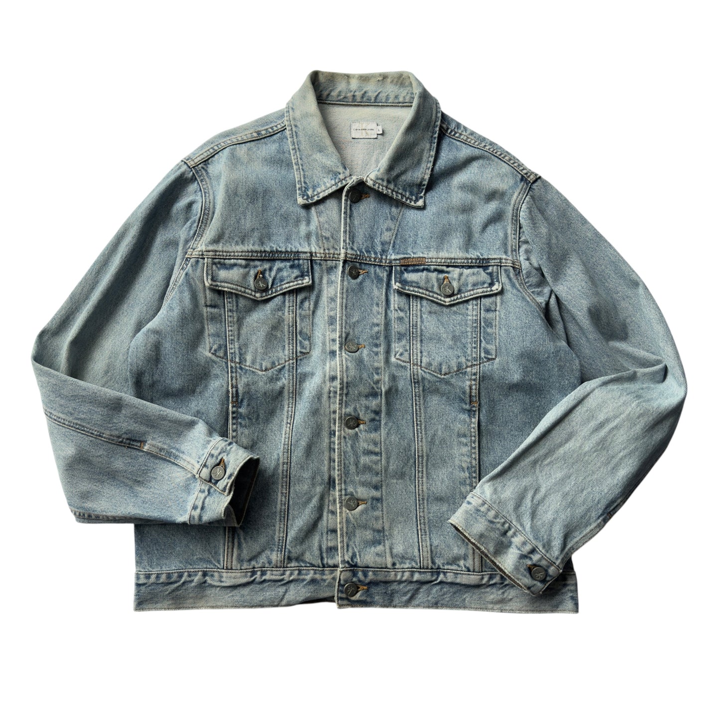 【USED】Calvin Klein Denim Jacket "Made in USA"
