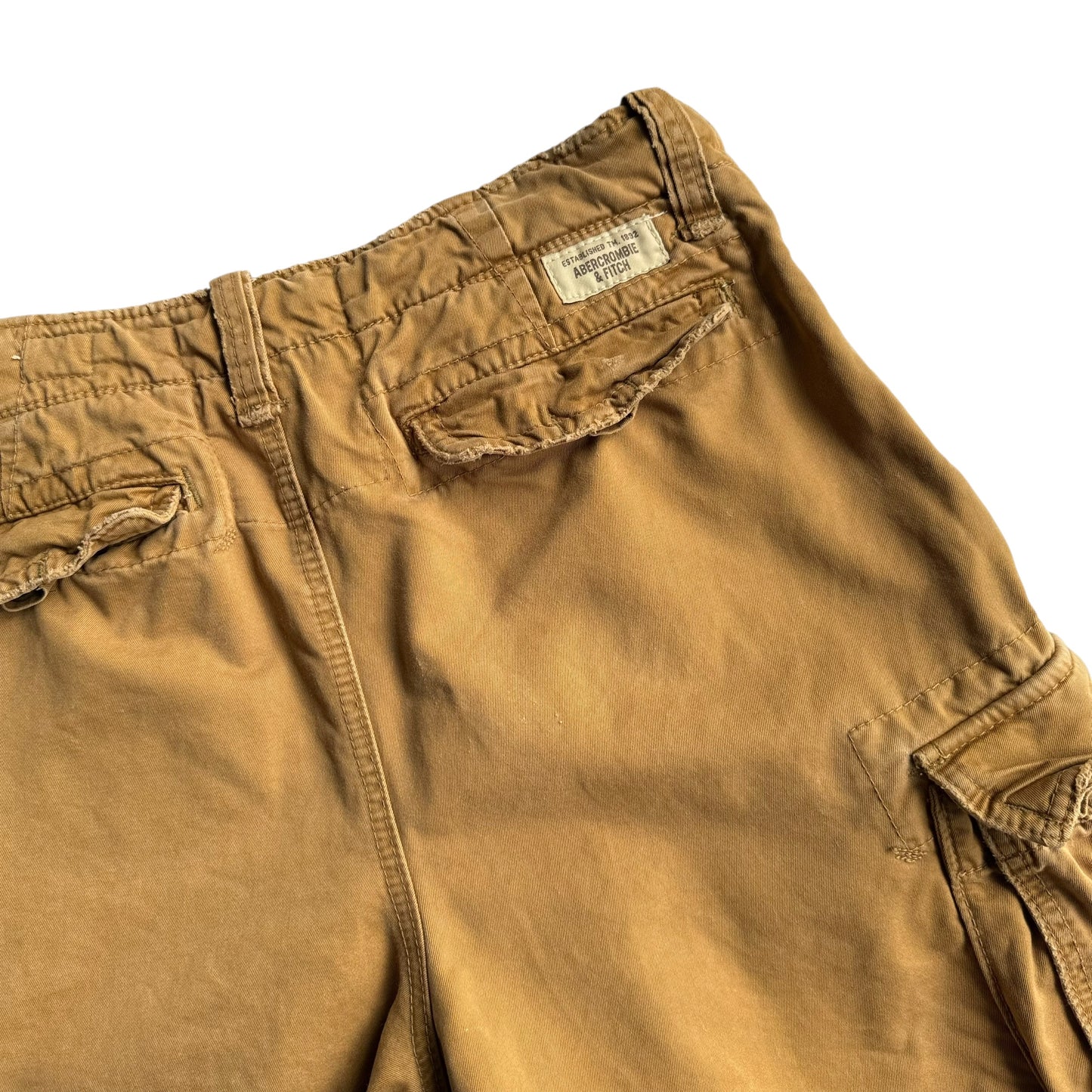 【USED】ABERCROMBIE&FITCH CARGO SHORTS アバクロ カーゴショーツ ハーフパンツ 34インチ