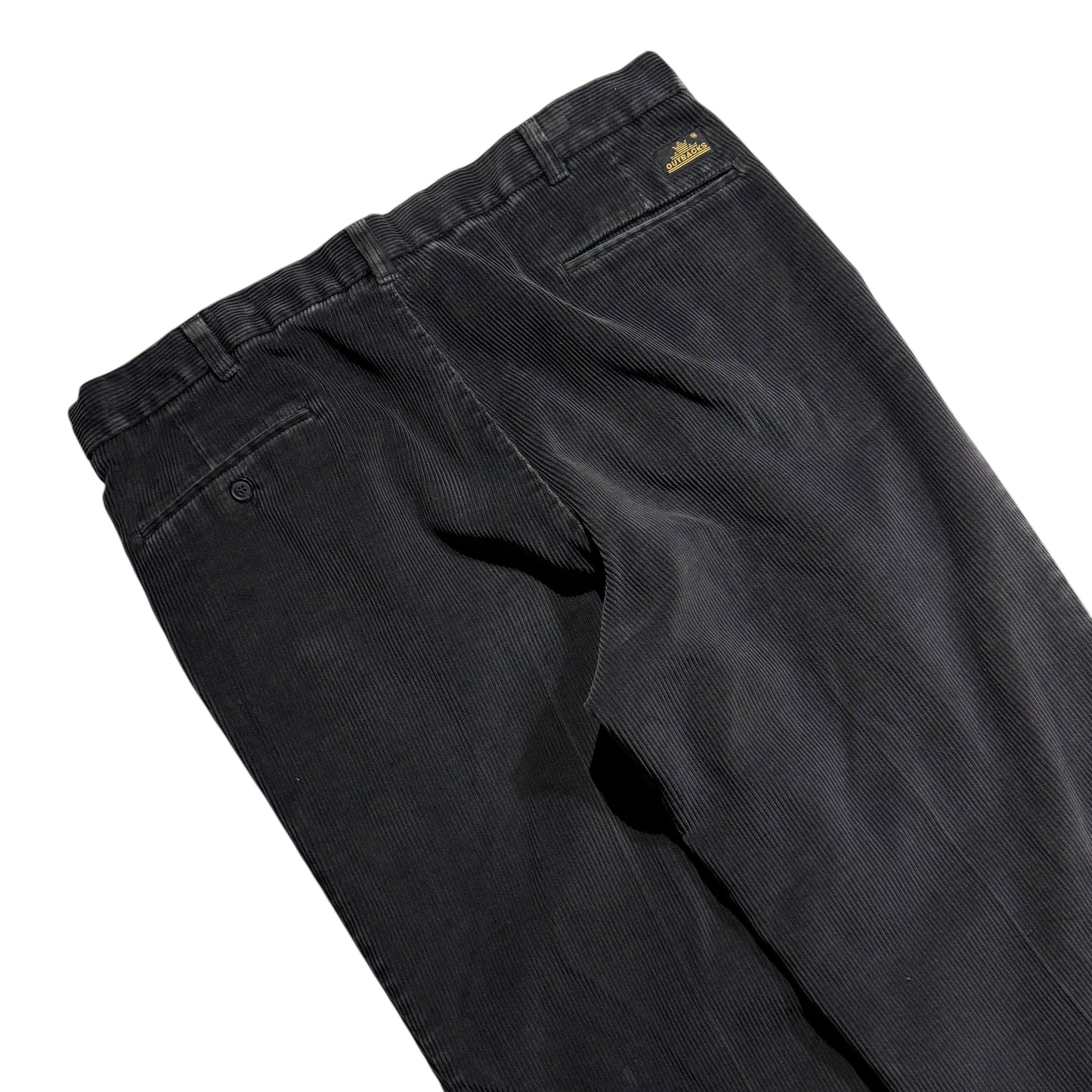 【USED】Outbacks 2 Tuck Corduroy Pants Made in Canada