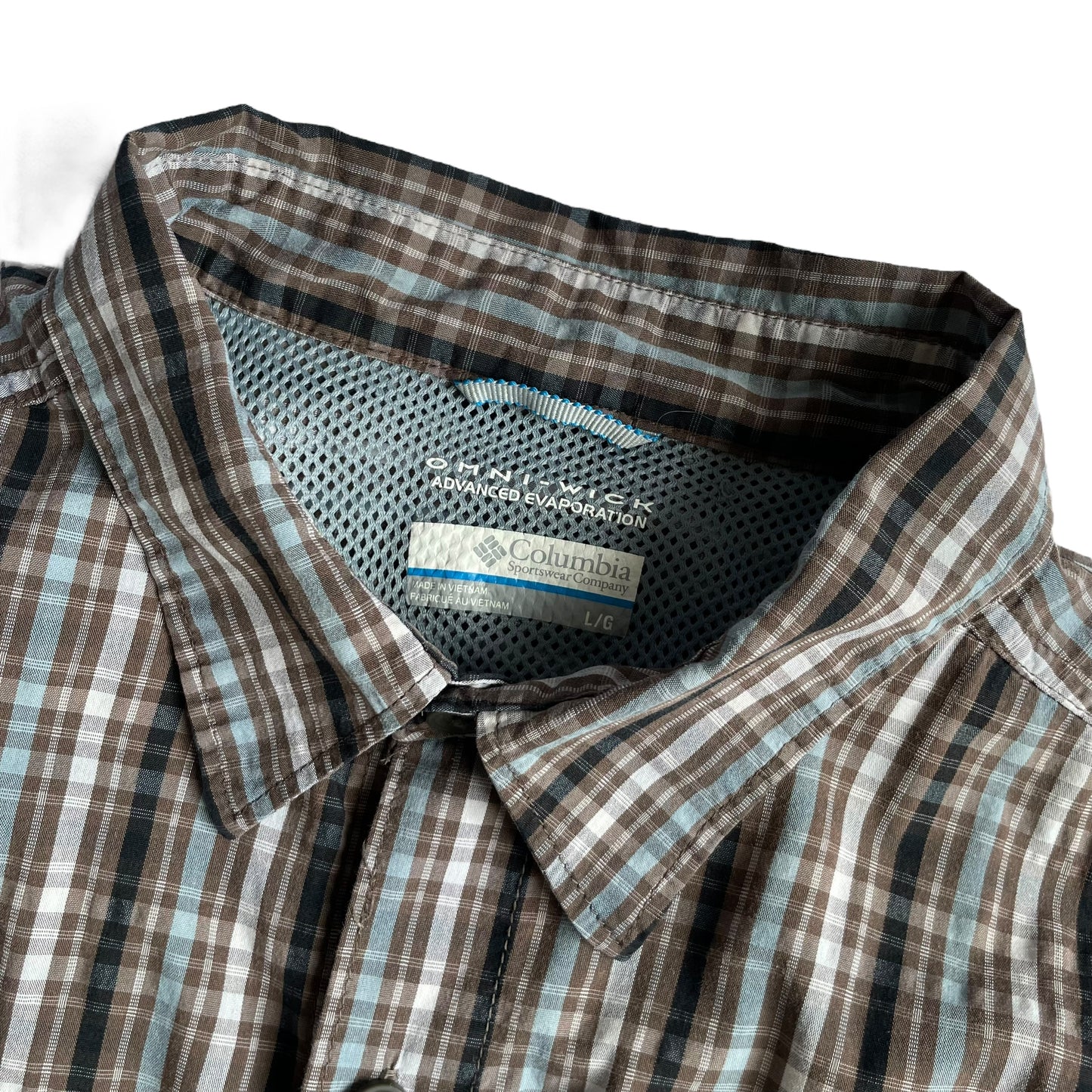 Columbia Omni-Wick L/SL Check Shirt