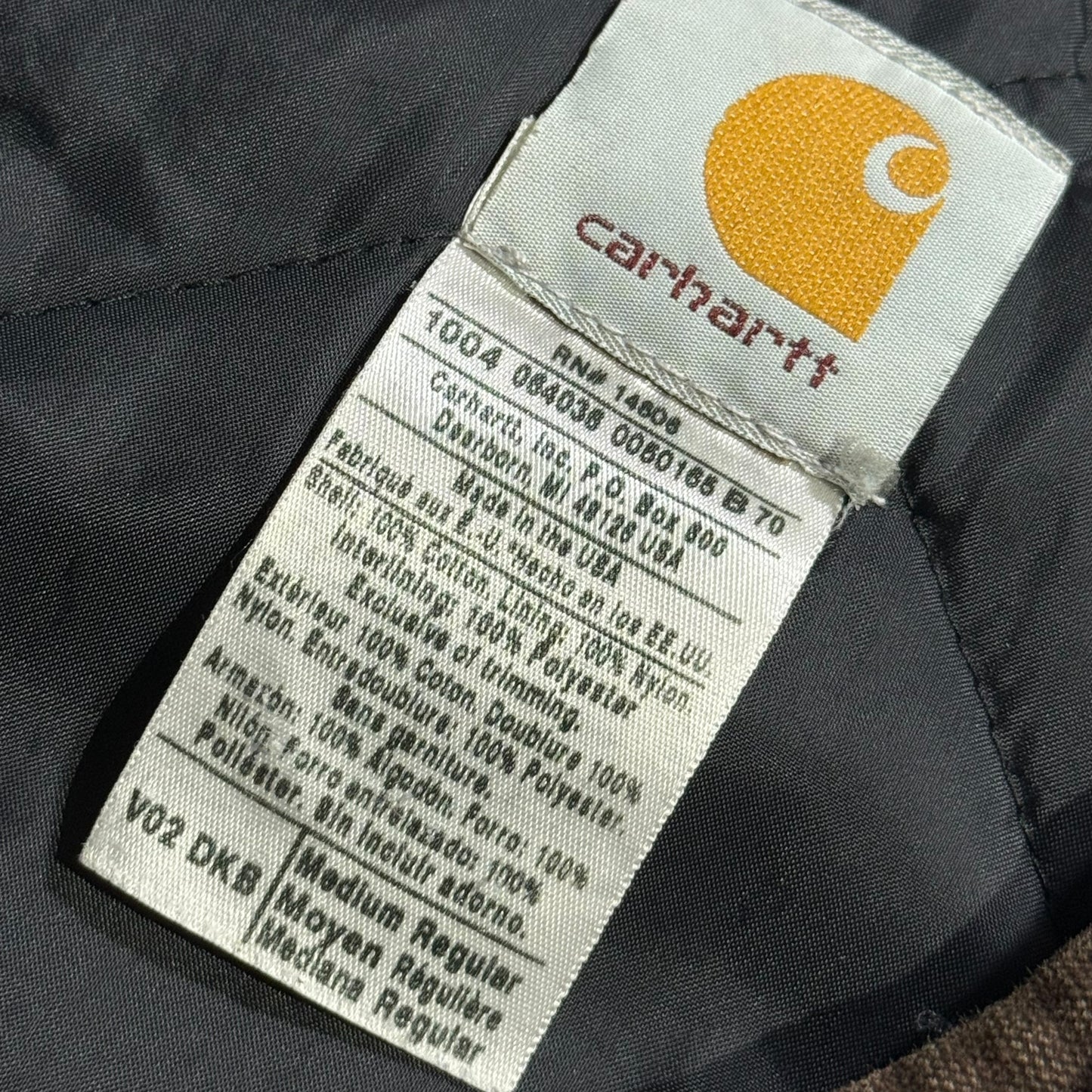 【USED】Carhartt Duck Vest Made in the USA