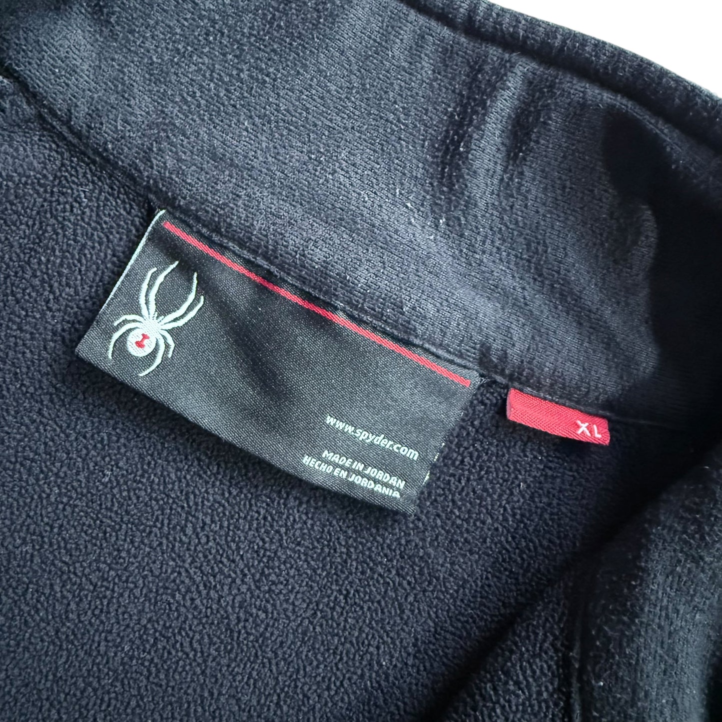 【USED】Spyder Half Zip Fleece Top