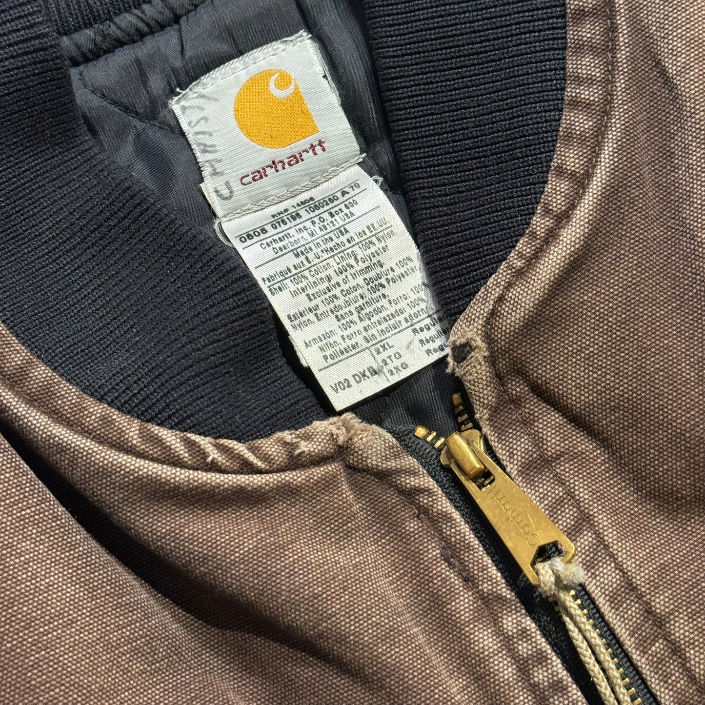 【USED】Carhartt Duck Vest Made in the USA