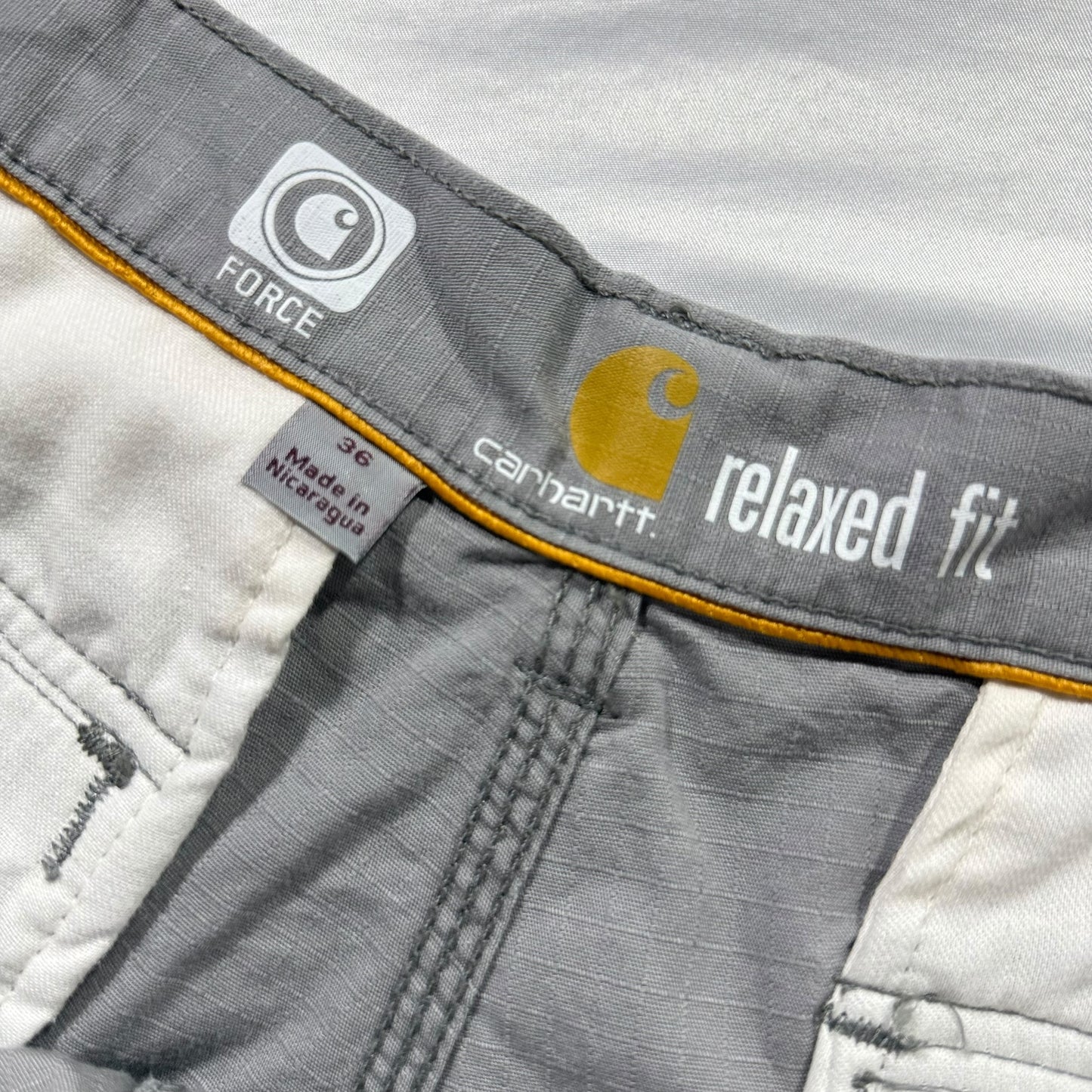 【USED】CARHARTT USA RIPSTOP CARGO SHORTS 36inch