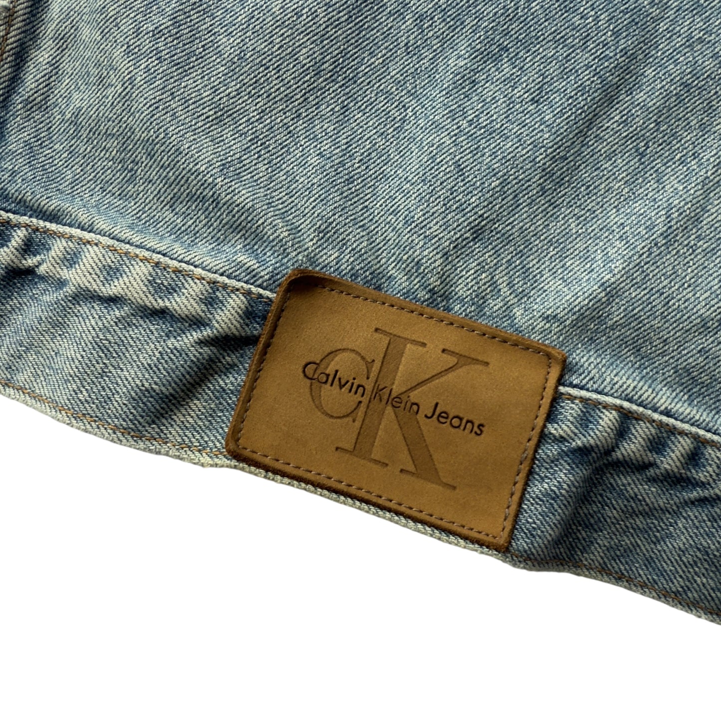 【USED】Calvin Klein Denim Jacket "Made in USA"