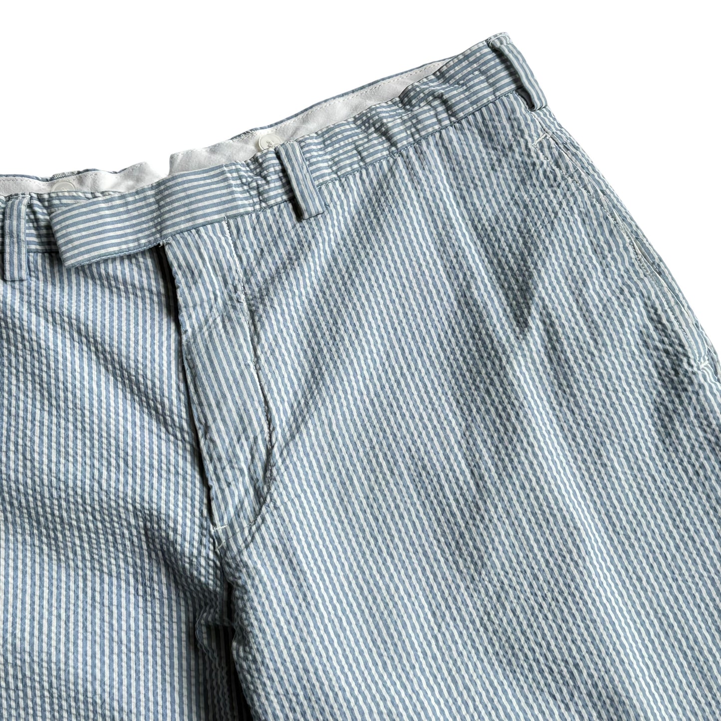 【USED】Polo Ralph Lauren ポロラルフローレン Seersucker Shorts シアサッカー ショートパンツ 36inch