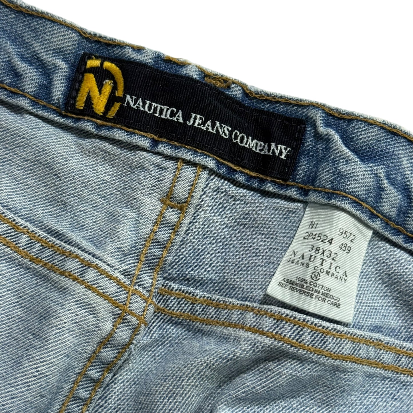 【USED】Nautica Jeans Washed Baggy Denim