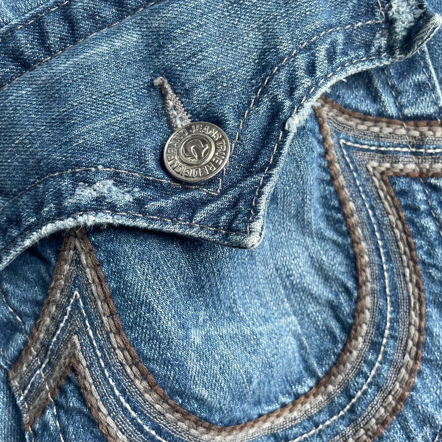 True Religion Straight Fit Jeans Made in USA