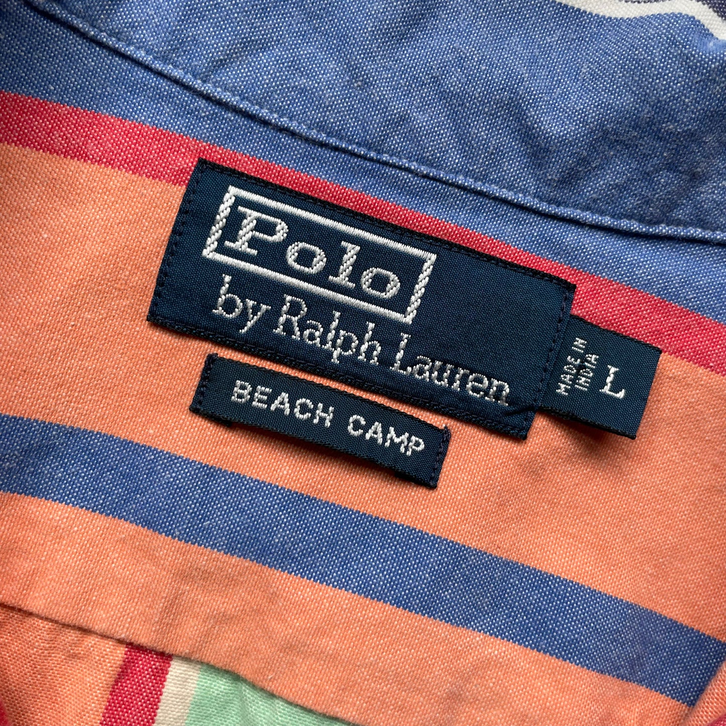 Polo by Ralph Lauren S/SL Open Collar Shirt "Beach Camp"