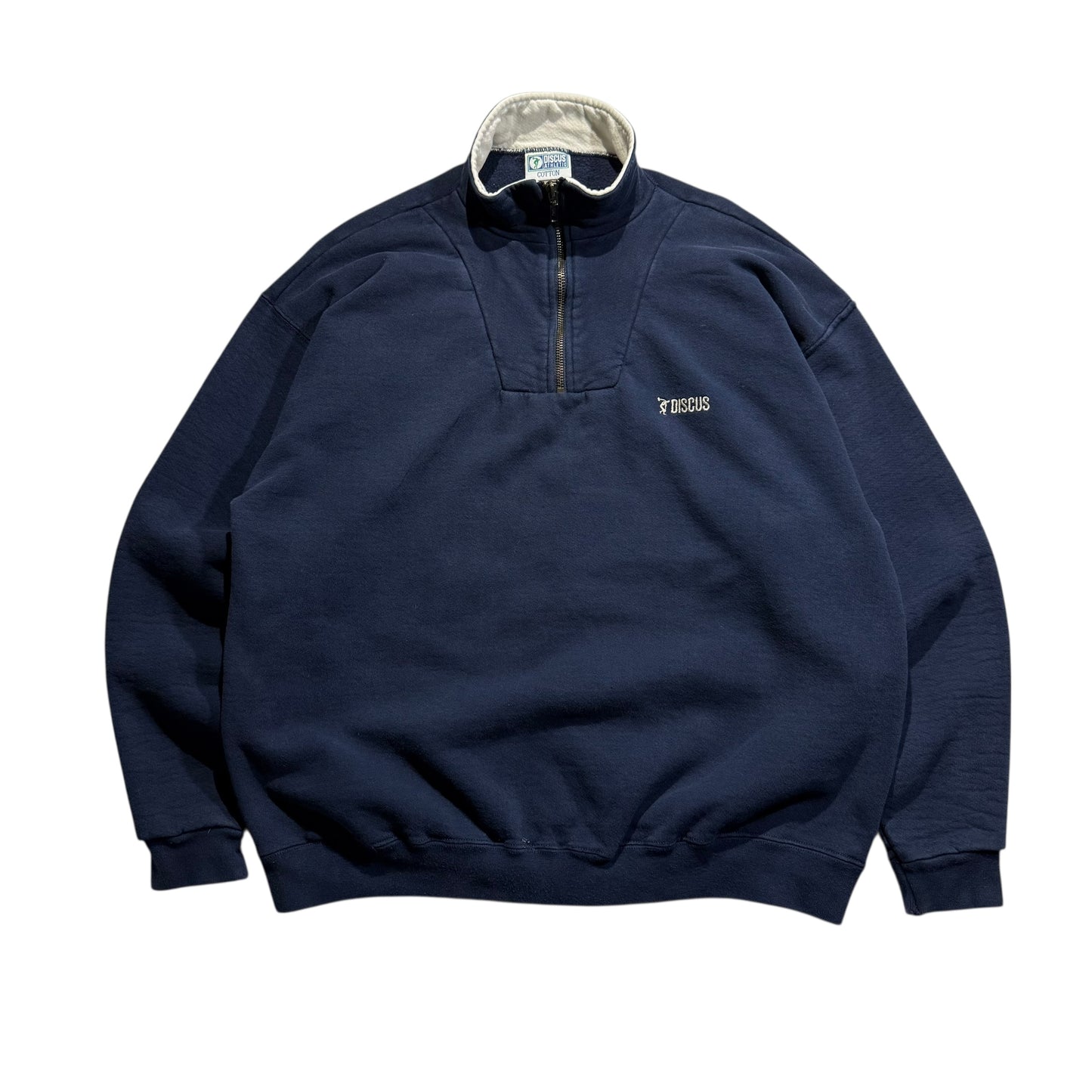 【USED】Discus Athletic Half Zip Sweat Made in USA