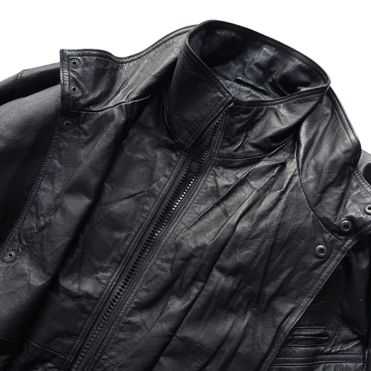 【USED】Pelle Cuir Leather Jacket "Made in Canada"