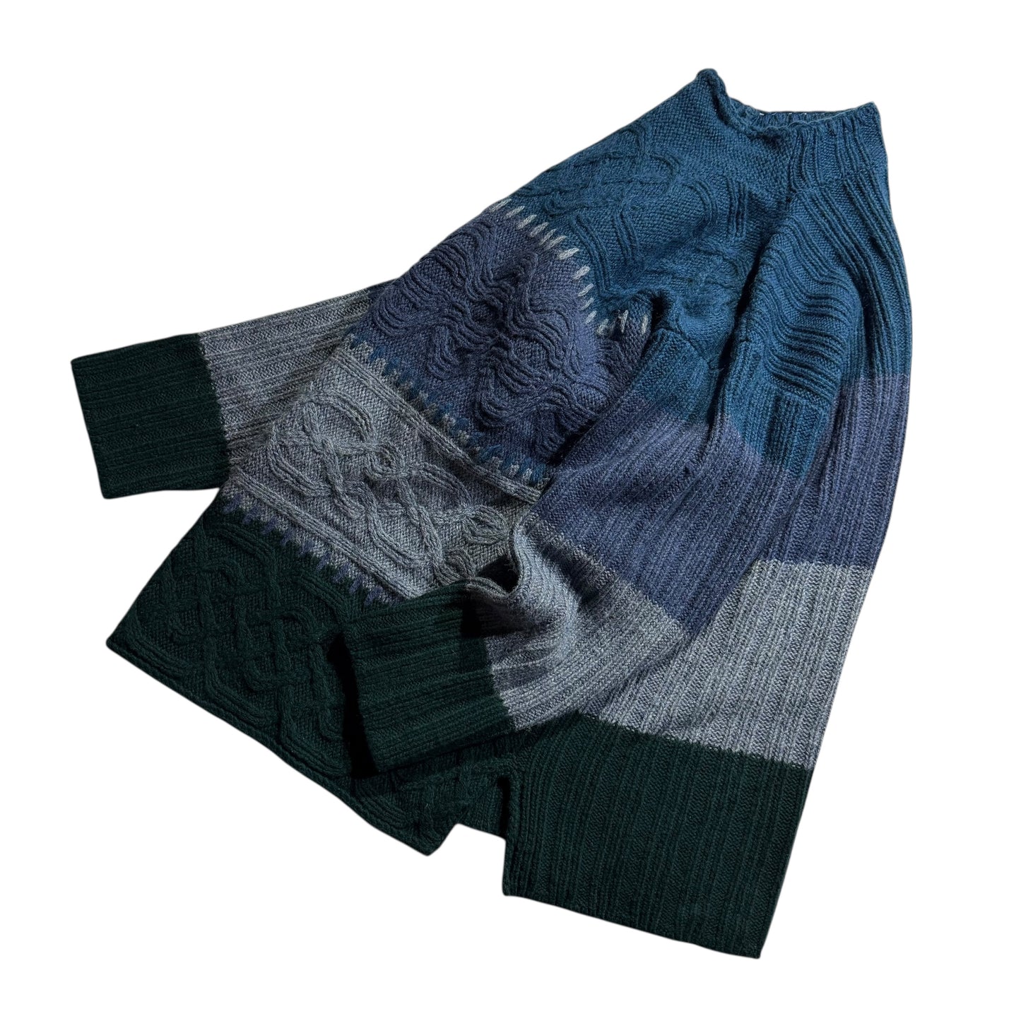 【USED】Lizwear Mocneck Wool Sweater