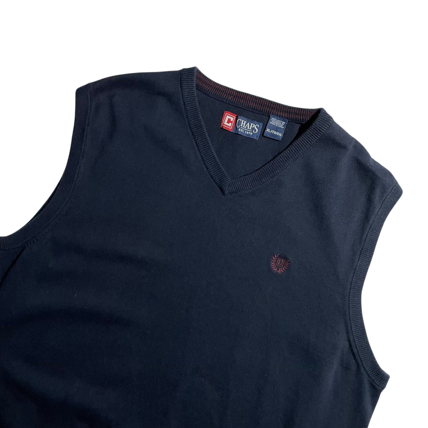 【USED】Chaps V-Neck  Knit Vest