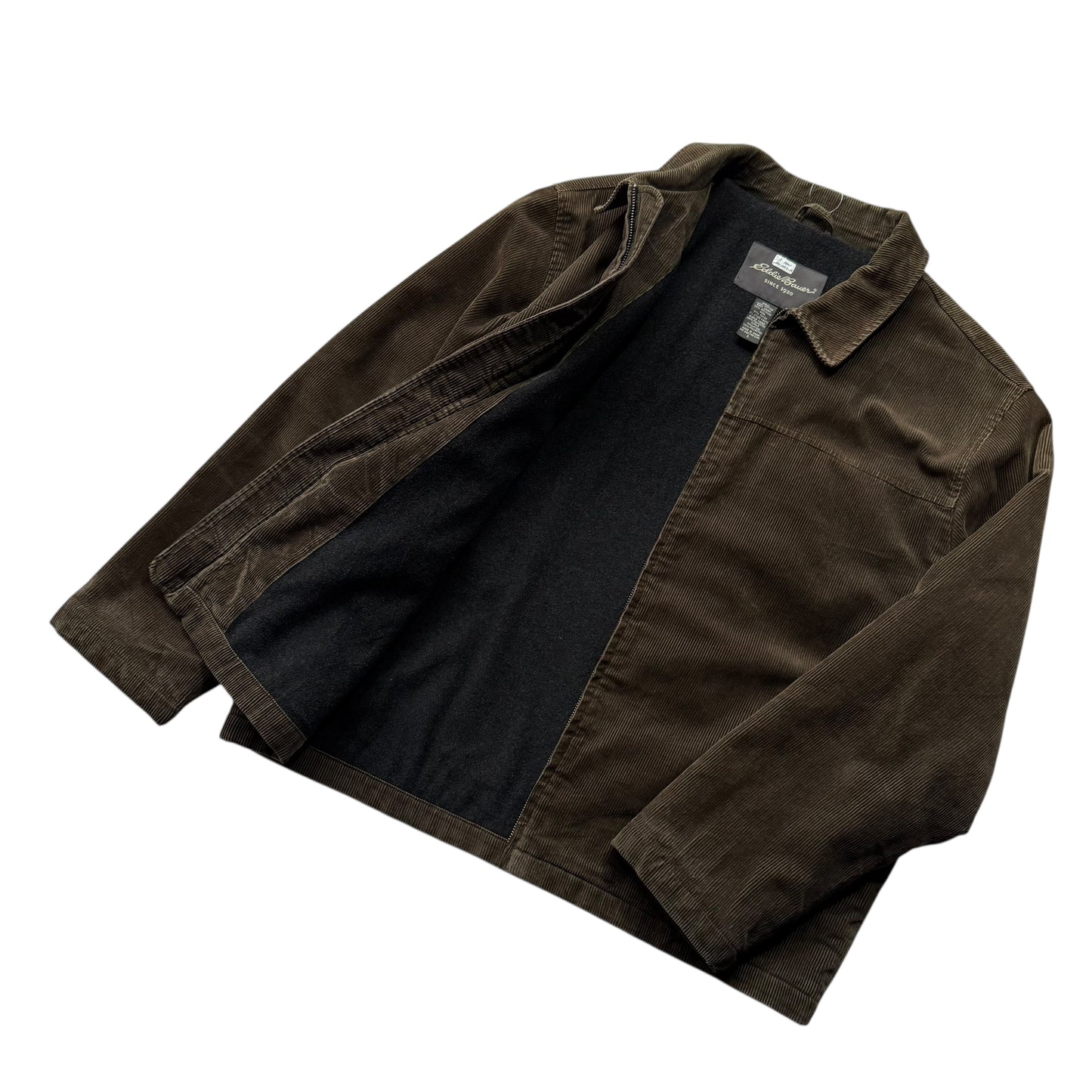 【USED】Eddie Bauer Full Zip Corduroy Jacket