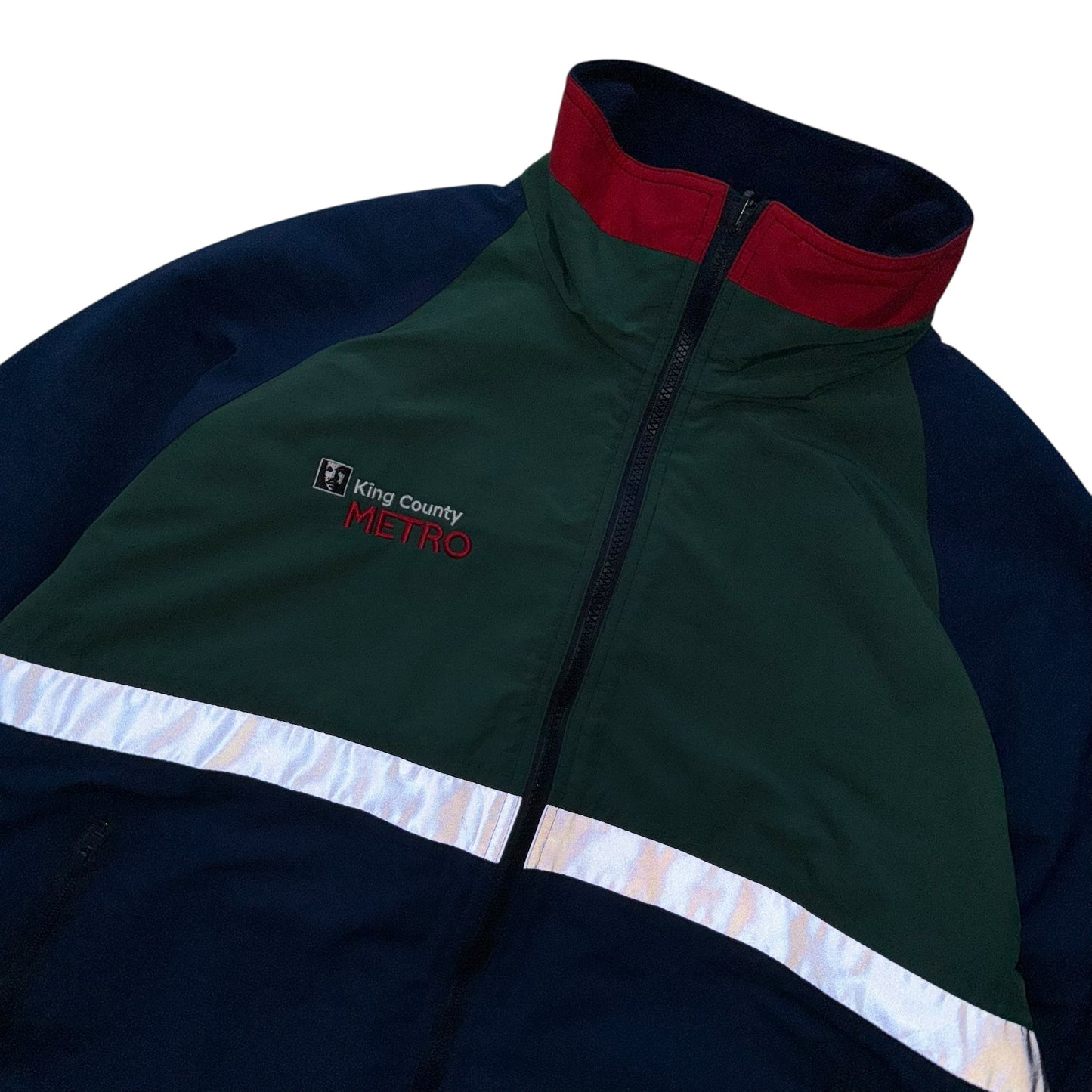 【USED】Sports Master King County Metro Uniform Jacket Made in USA