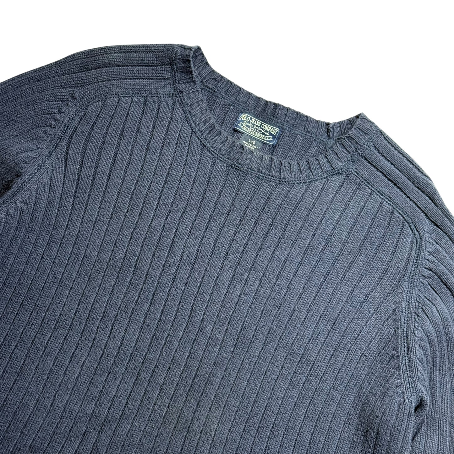 【USED】Polo Jeans Company Crewneck Cotton Sweater
