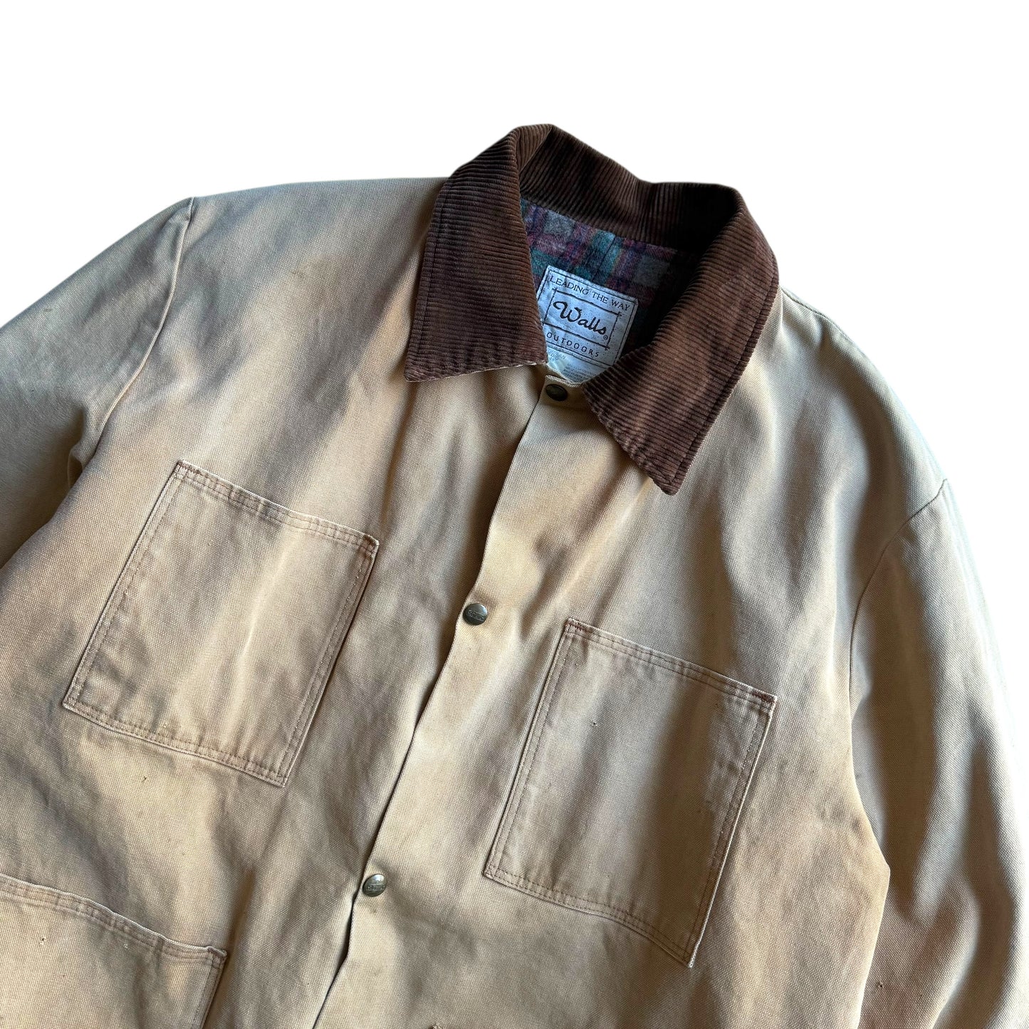 【USED】Walls Corduroy Collar Duck Jacket