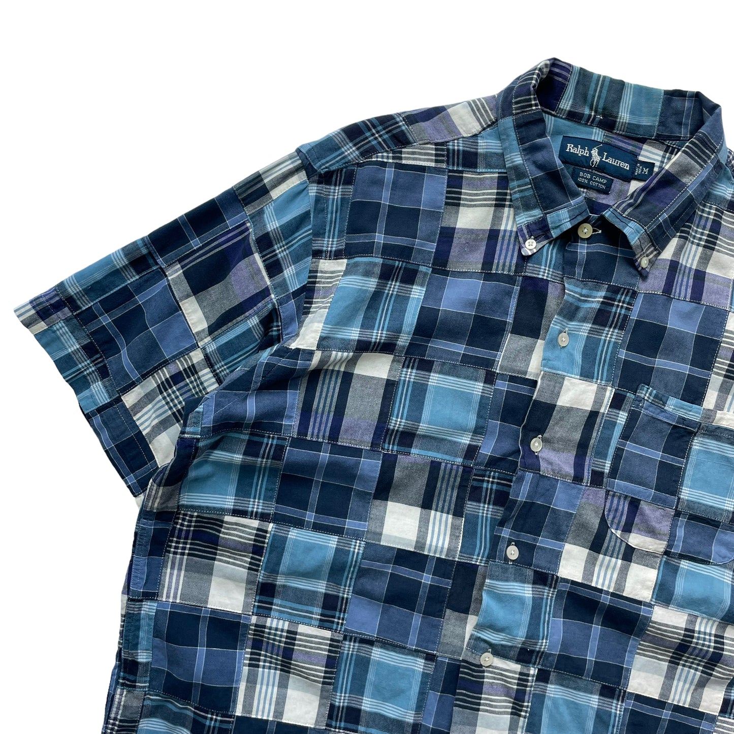 Ralph Lauren Patchwork BD Check Shirt "BOB CAMP"