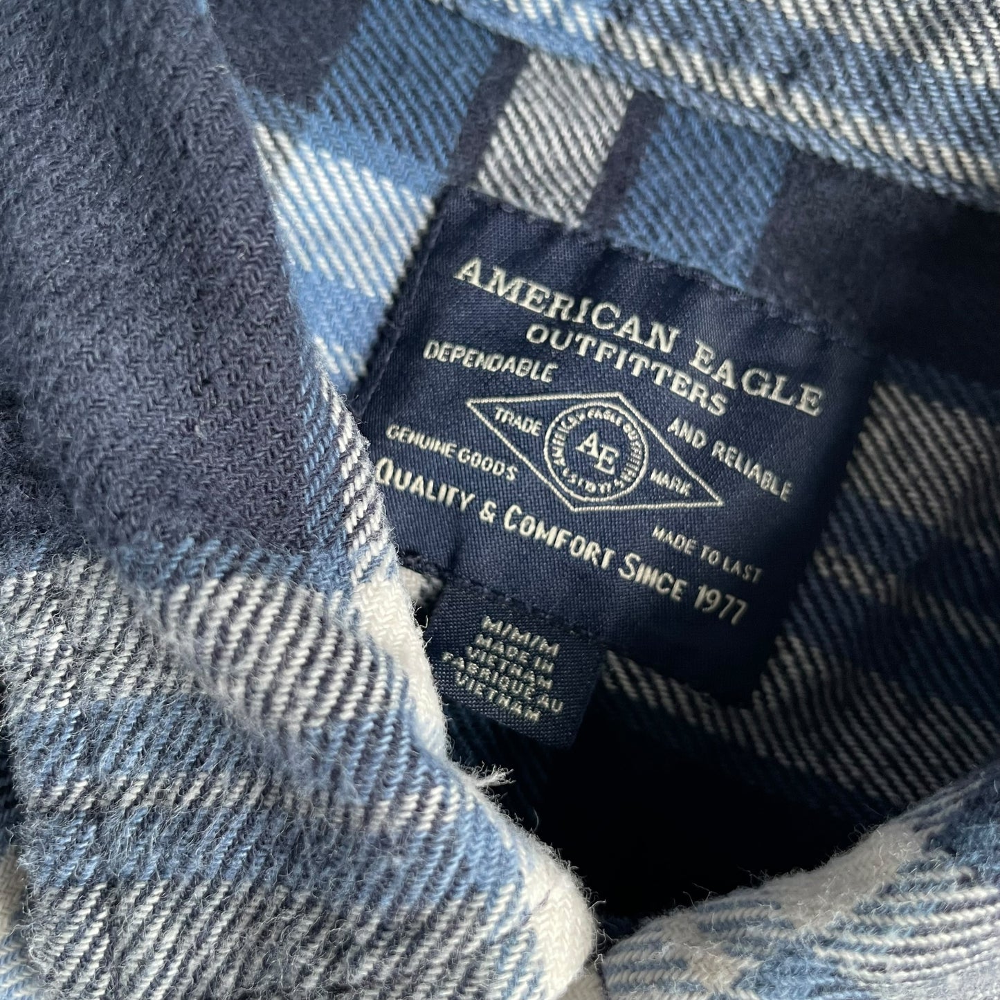 American Eagle L/SL Check Shirt