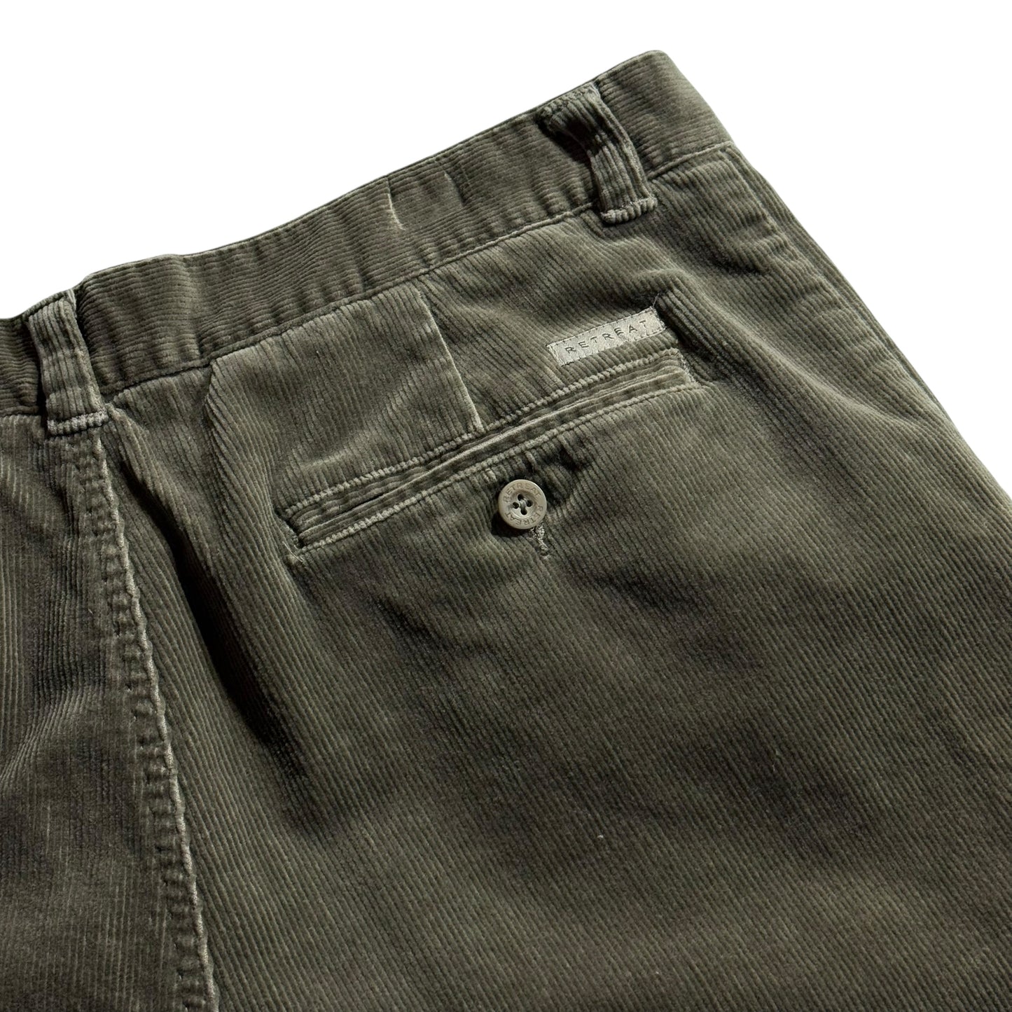 【USED】Retreat 2 Tuck Corduroy Pants