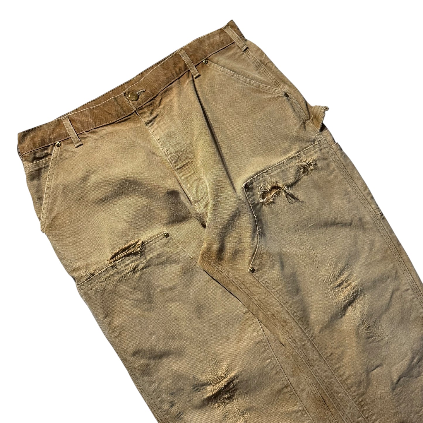 【USED】Carhartt Double Knee Duck Painter Pants Made in USA
