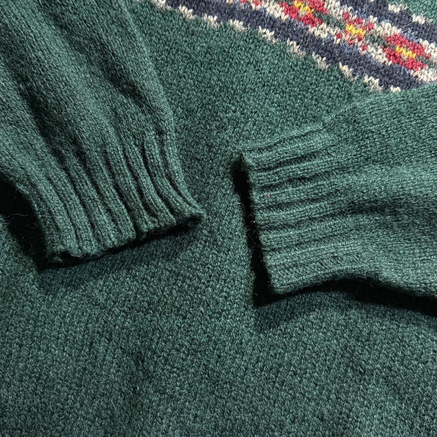 【USED】Woolrich Crewneck Wool Sweater Made in USA