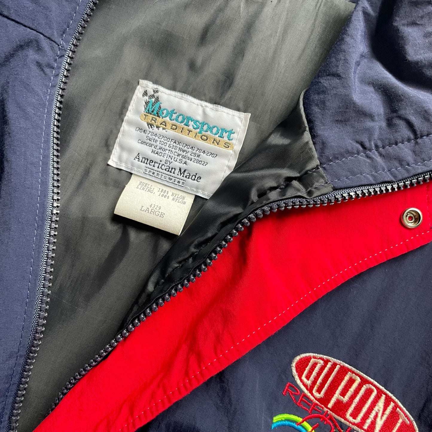 90s Motorsport Traditions Dupont Racong Jacket Made in USA