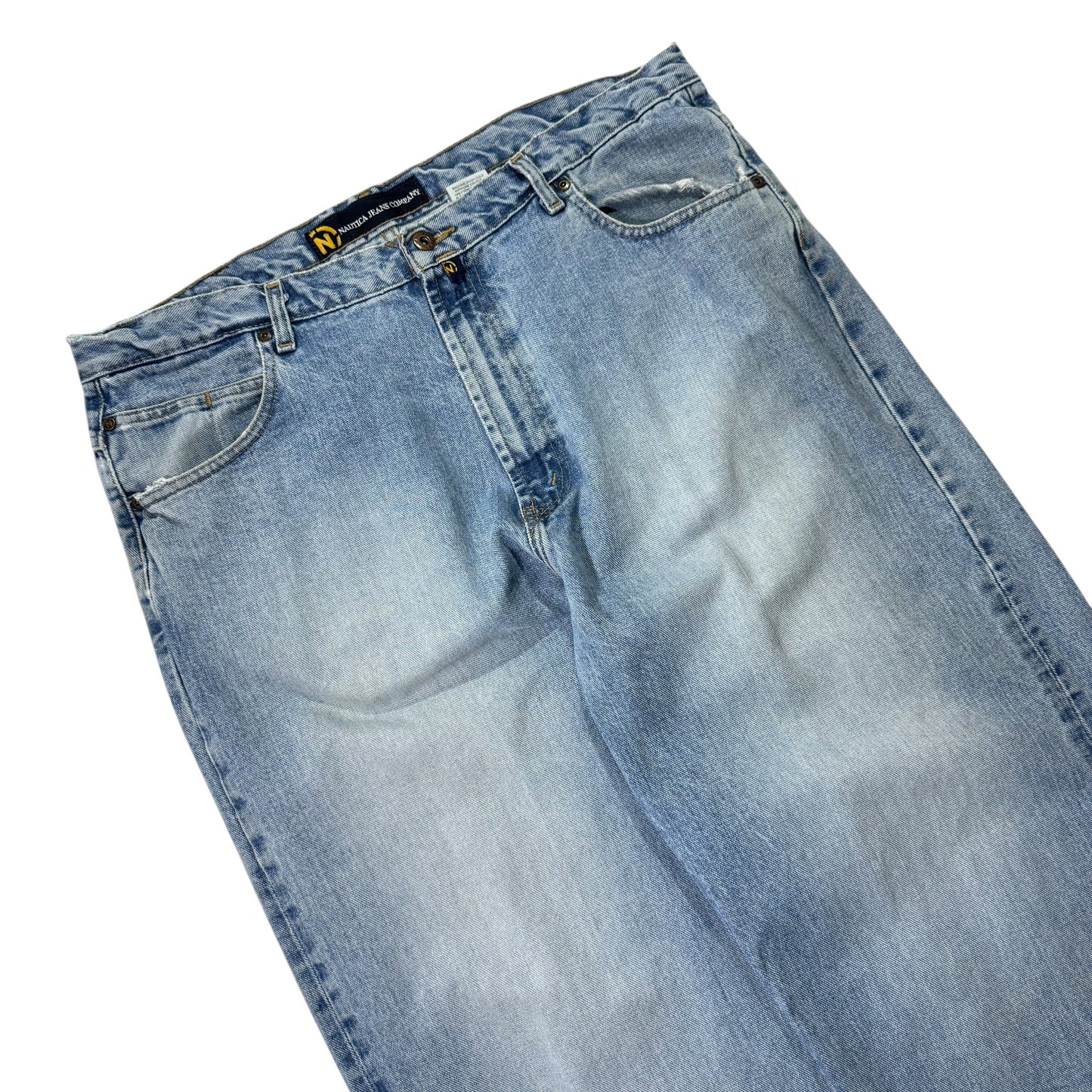 【USED】Nautica Jeans Washed Baggy Denim