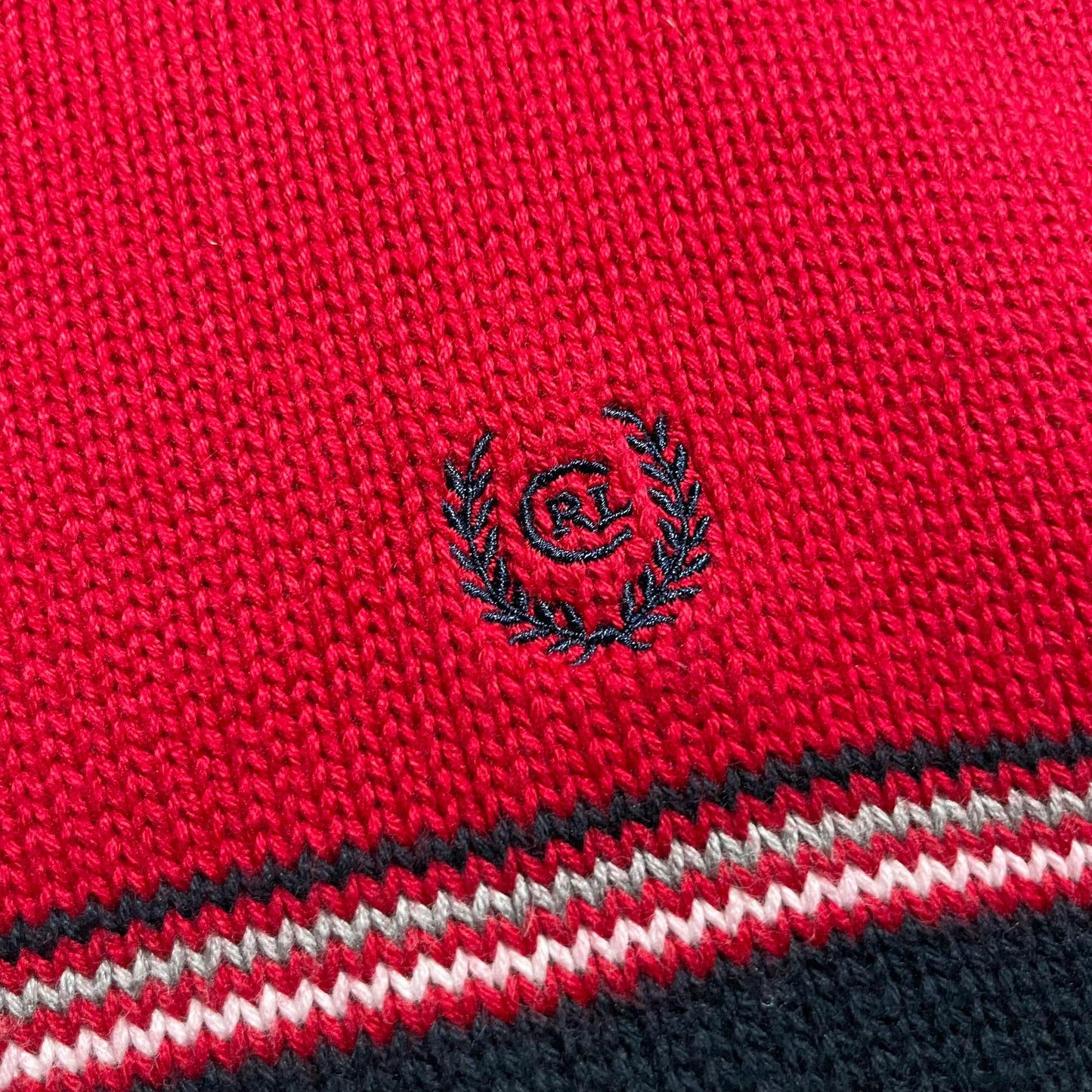 【USED】Chaps by Ralph Lauren V-Neck Cotton Sweater